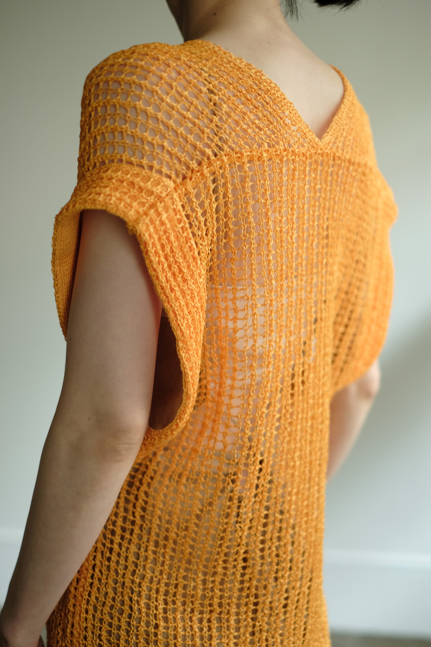 Tape Yarn Mesh Vest（ls12225K）