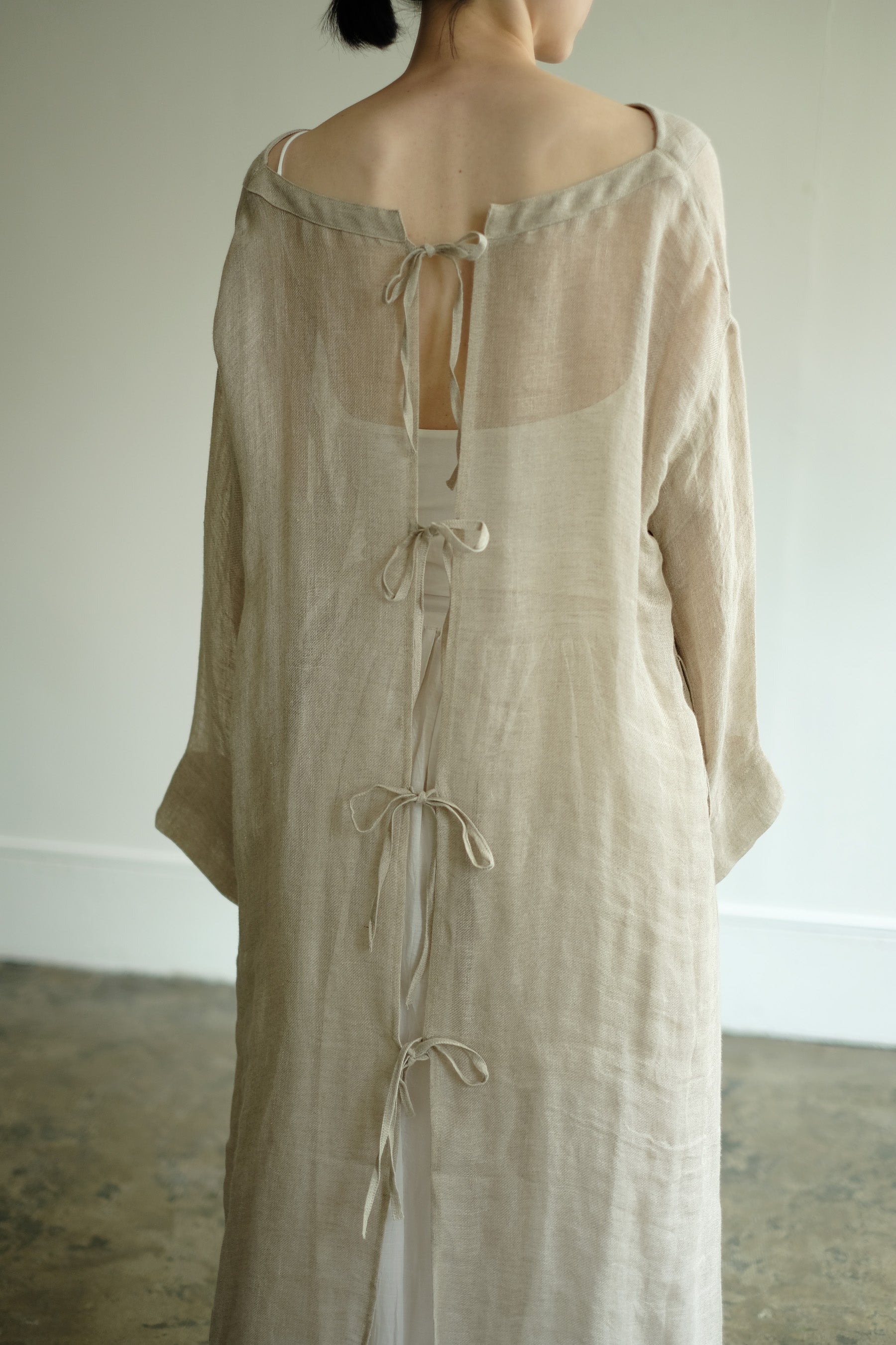 2way Linen Kaftan Dress (ls112D)