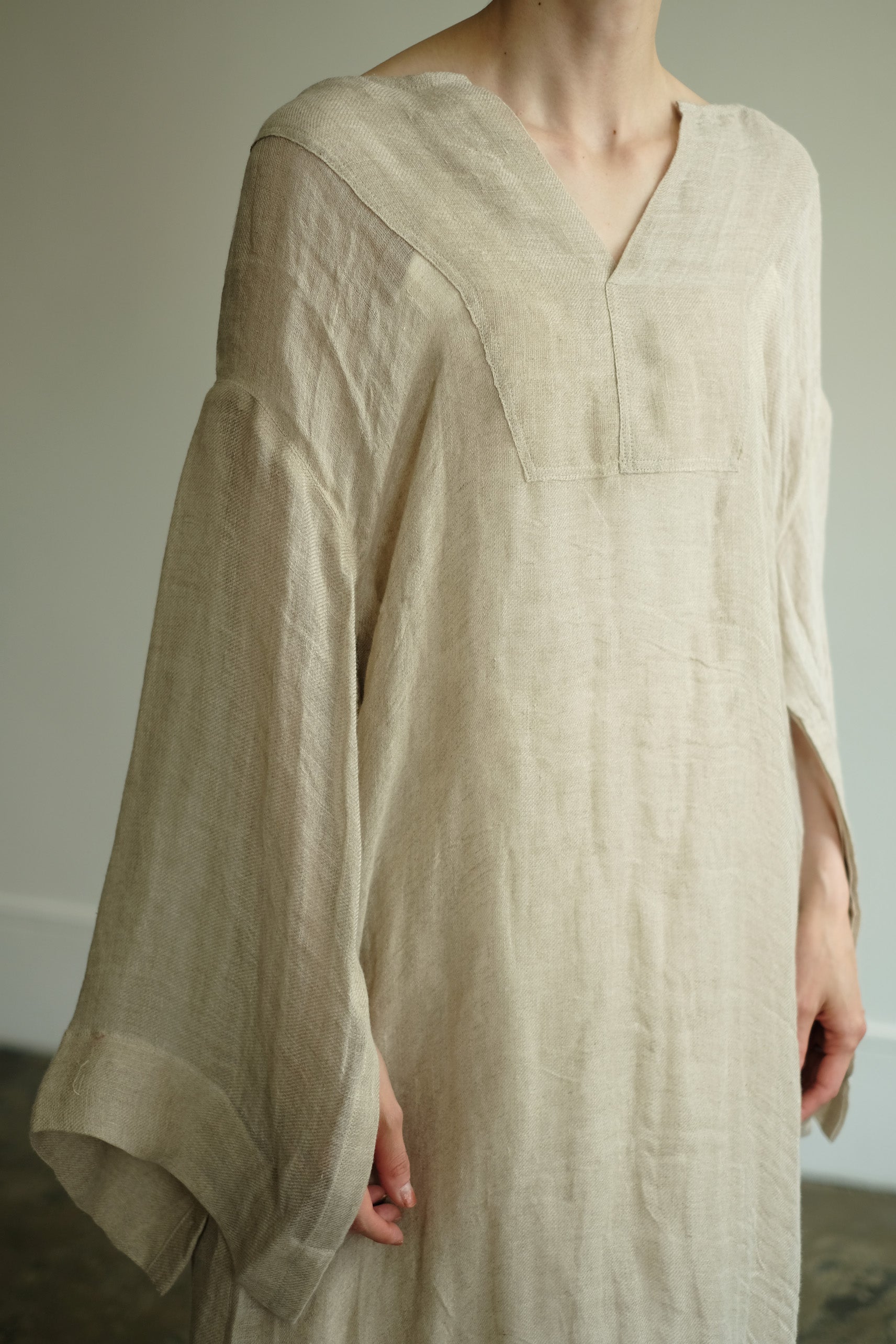 2way Linen Kaftan Dress (ls112D)