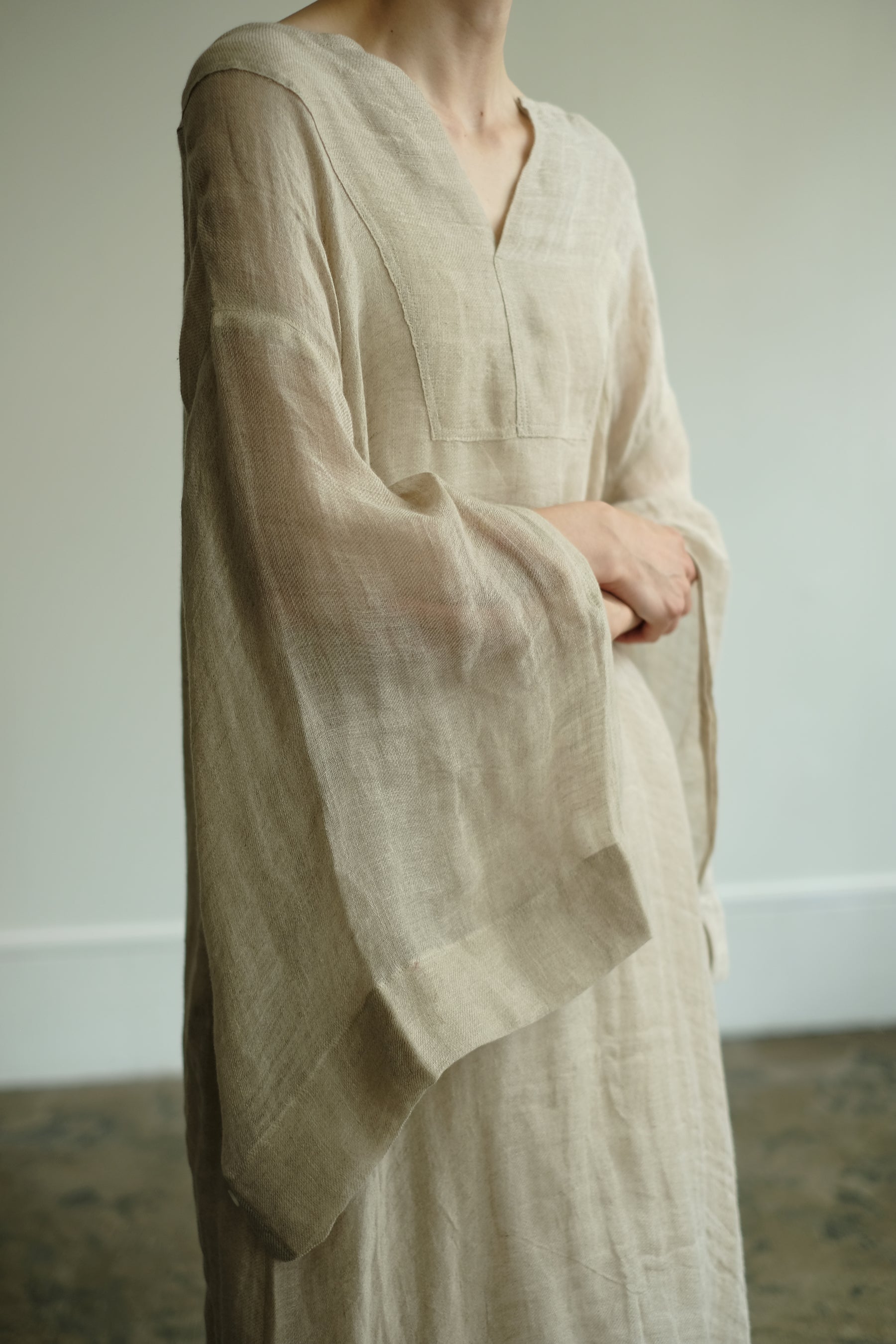 2way Linen Kaftan Dress (ls112D)