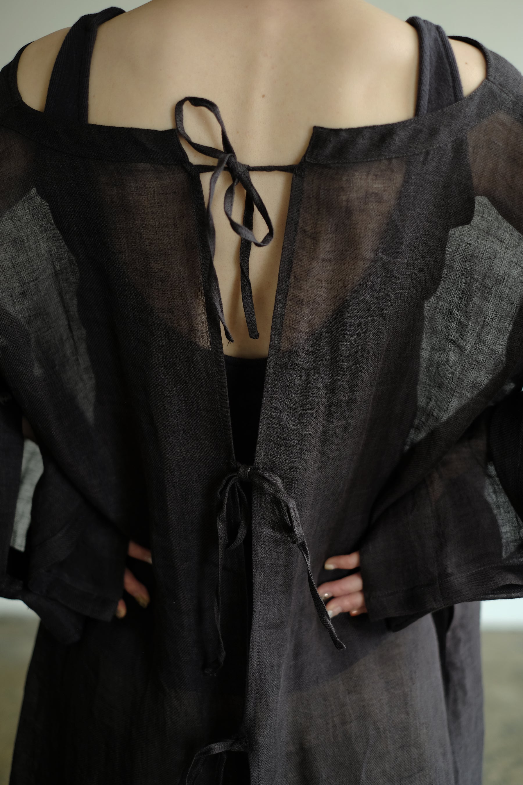 2way Linen Kaftan Dress (ls112D)