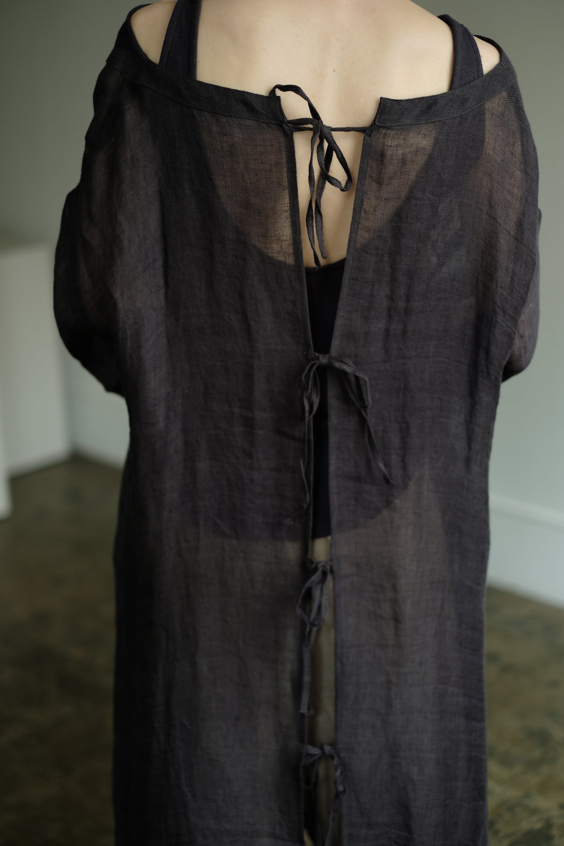 2way Linen Kaftan Dress (ls112D)