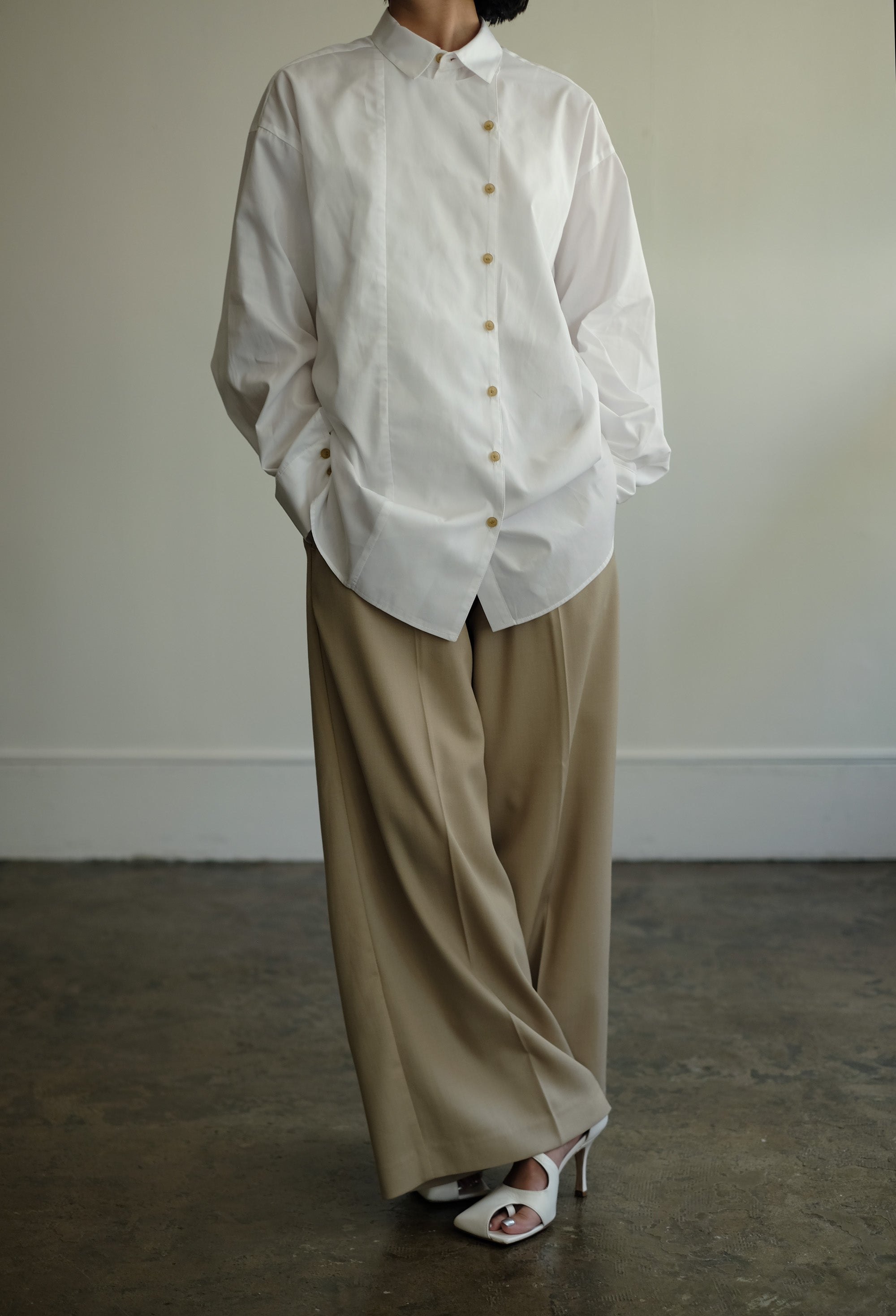 Double Front Dress Shirt（ls24341T）