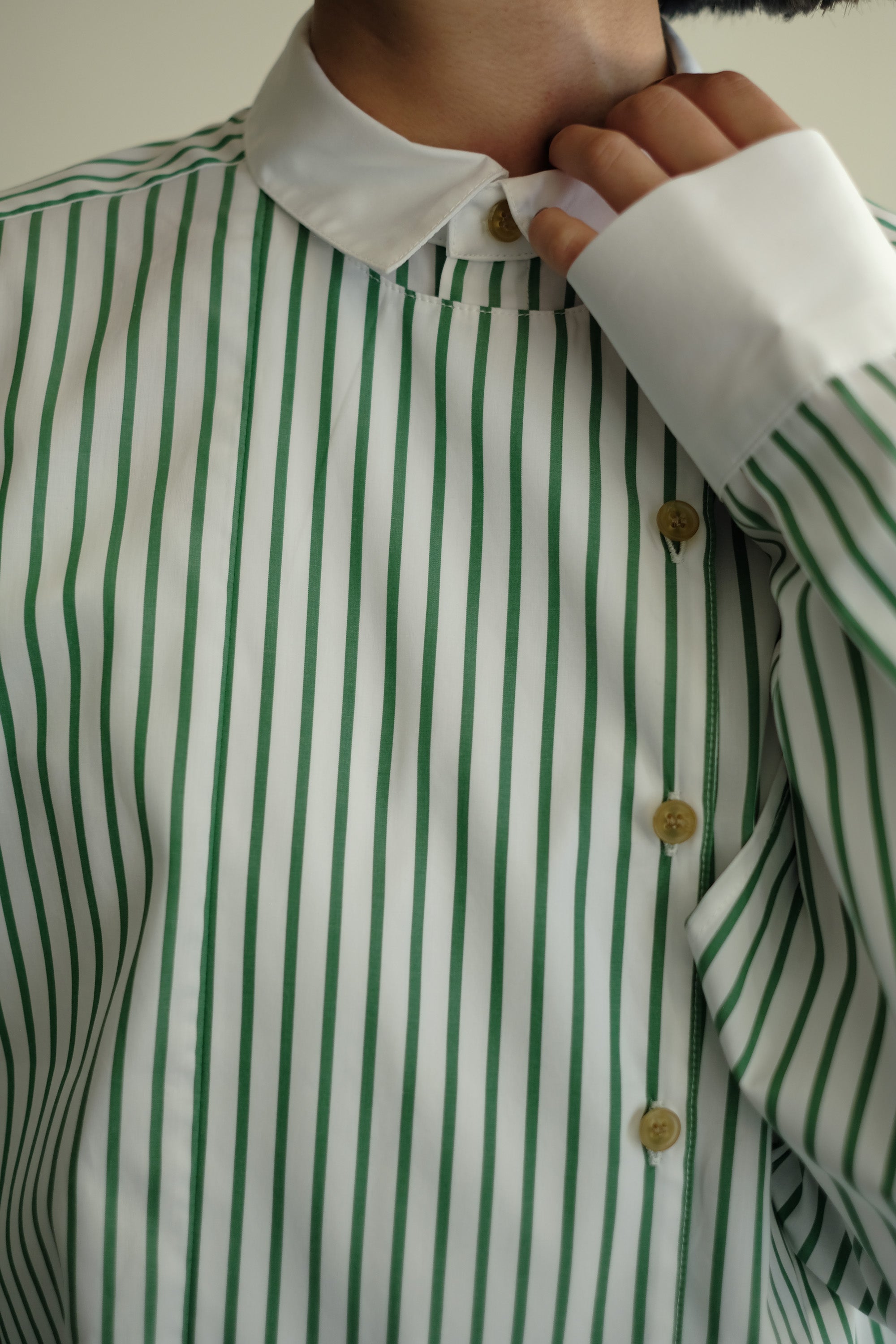 Double Front Dress Shirt（ls24341T）