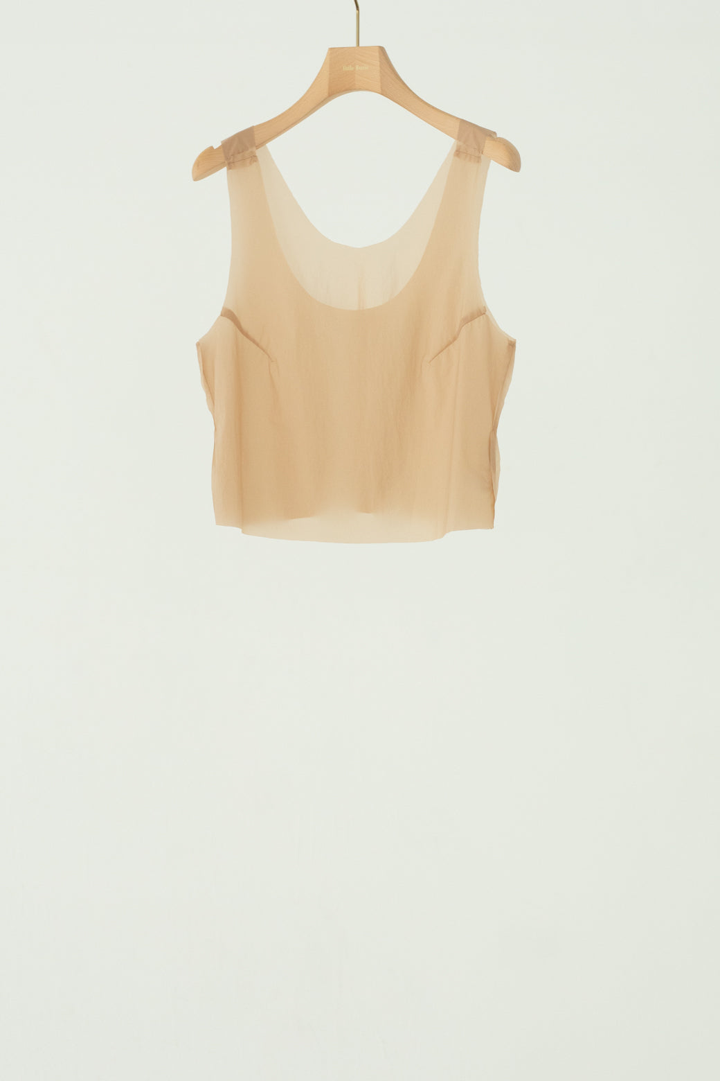 【展示会/後】Nylon Stretch Taffeta Seam Tank (ls62571T) ¥18,700