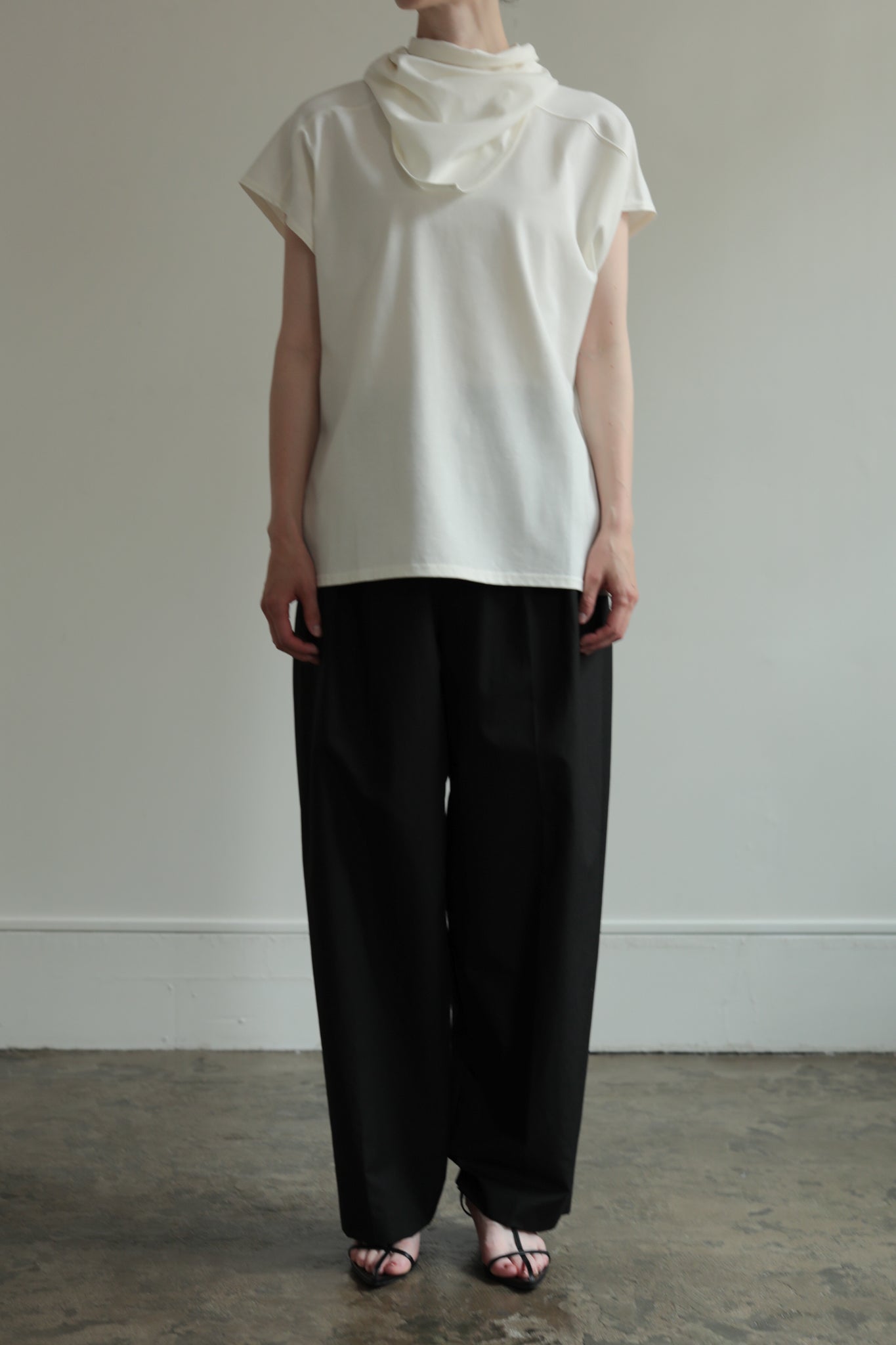 2Way Scarf Tee（ls12242T）