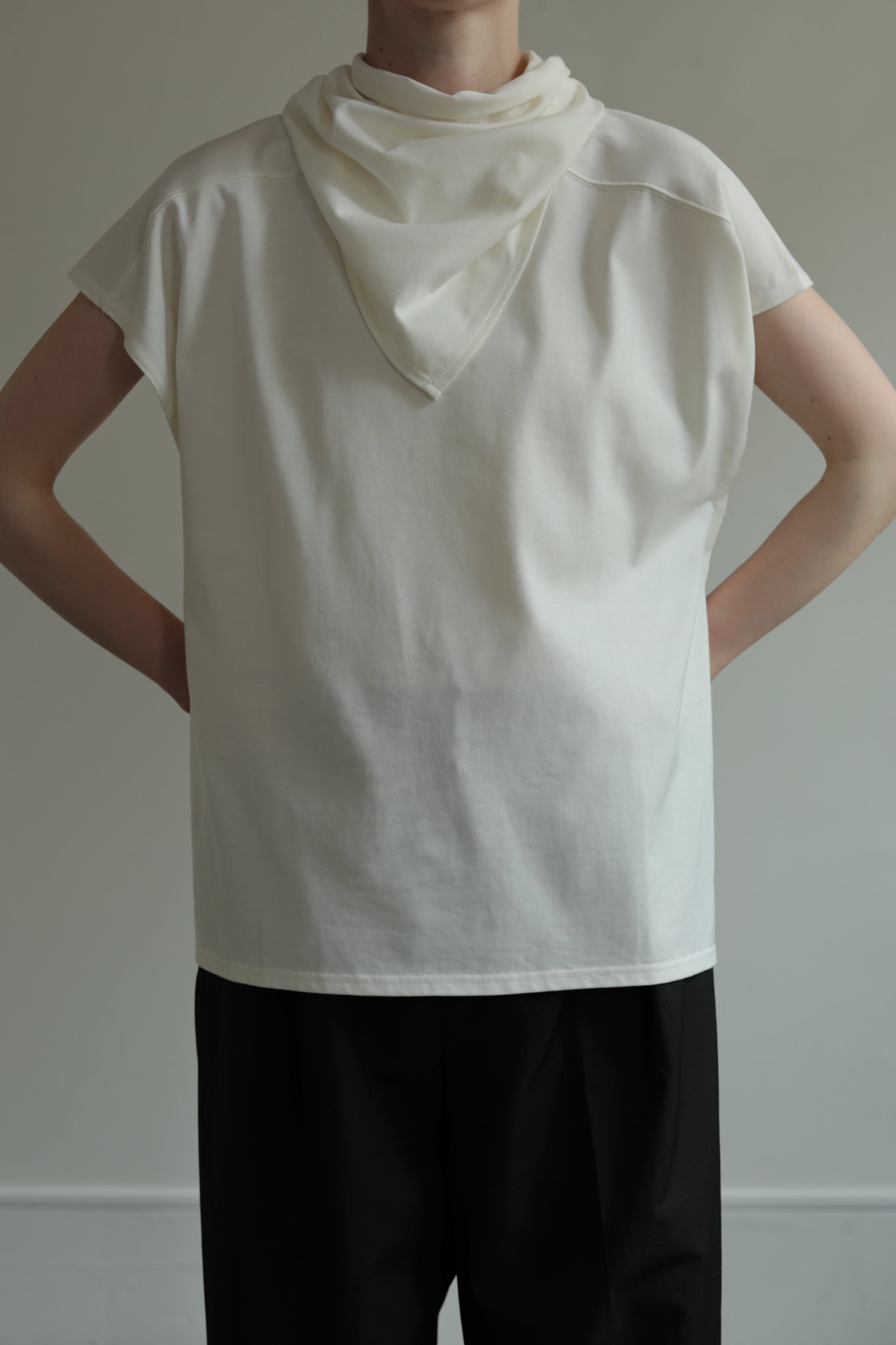 2Way Scarf Tee（ls12242T）