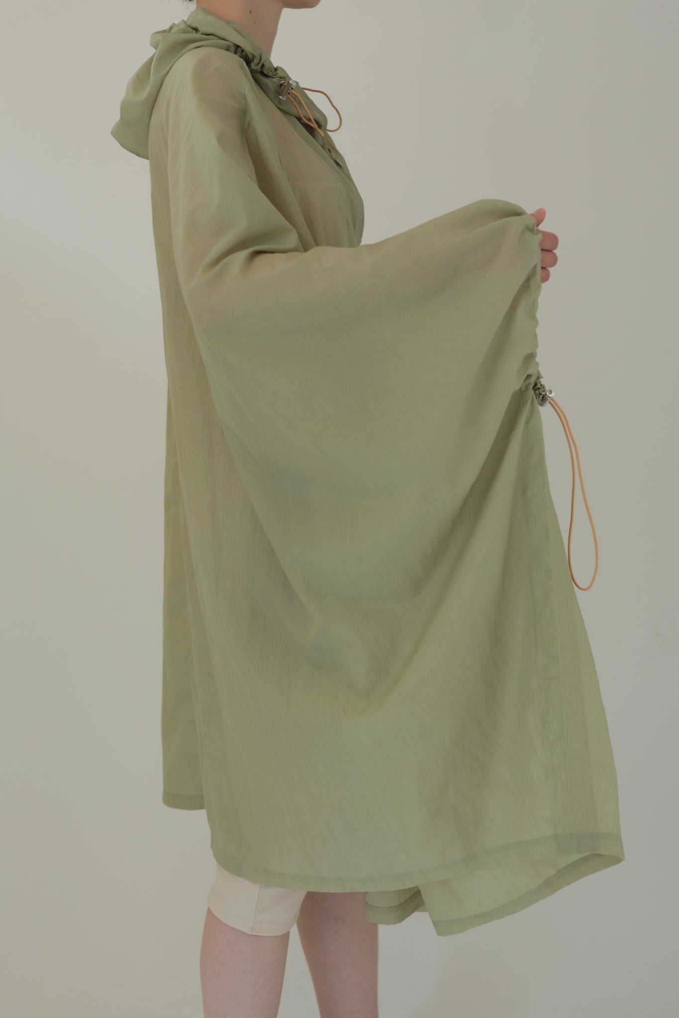 Hoodie Big Nylon Mantle（ls160J）