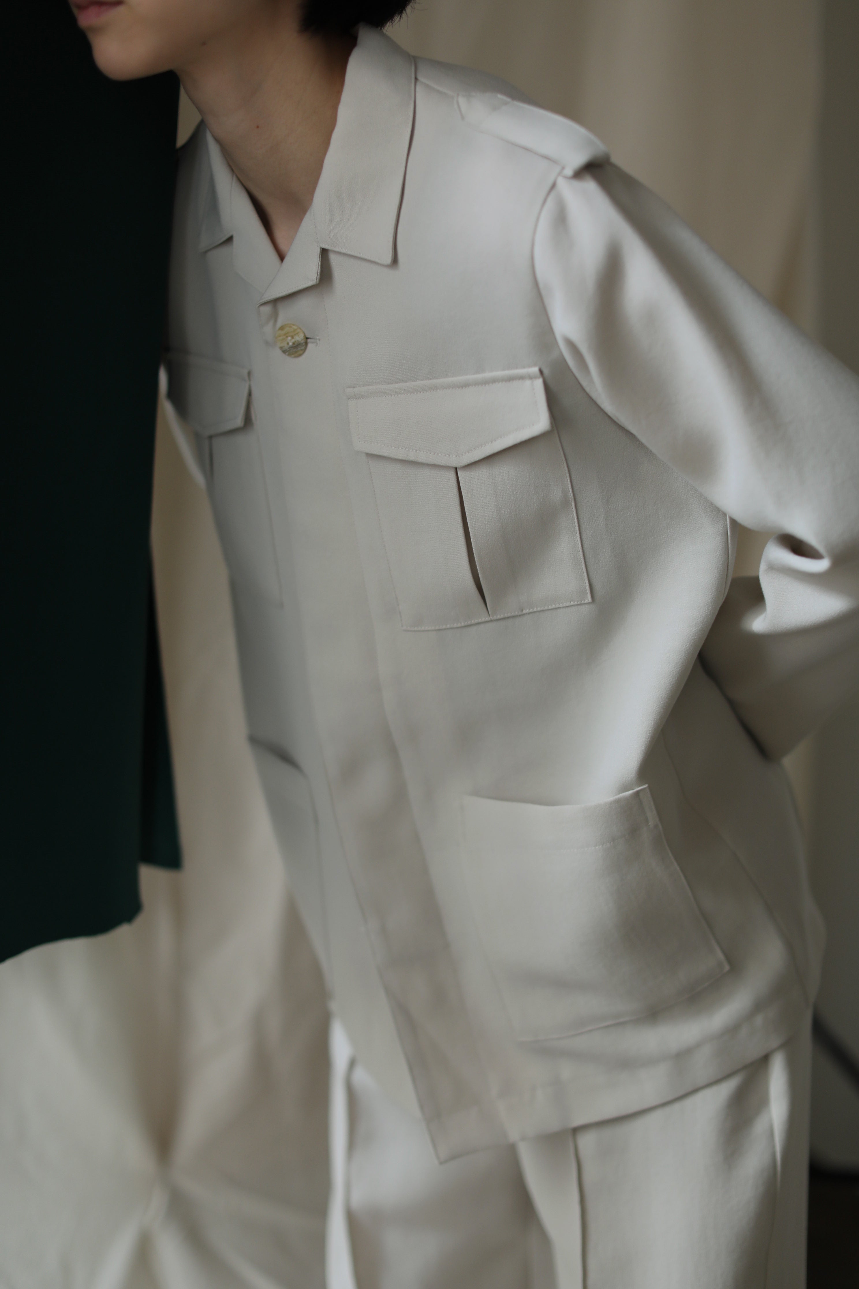 4pocket Safari Jacket（ls21288J）