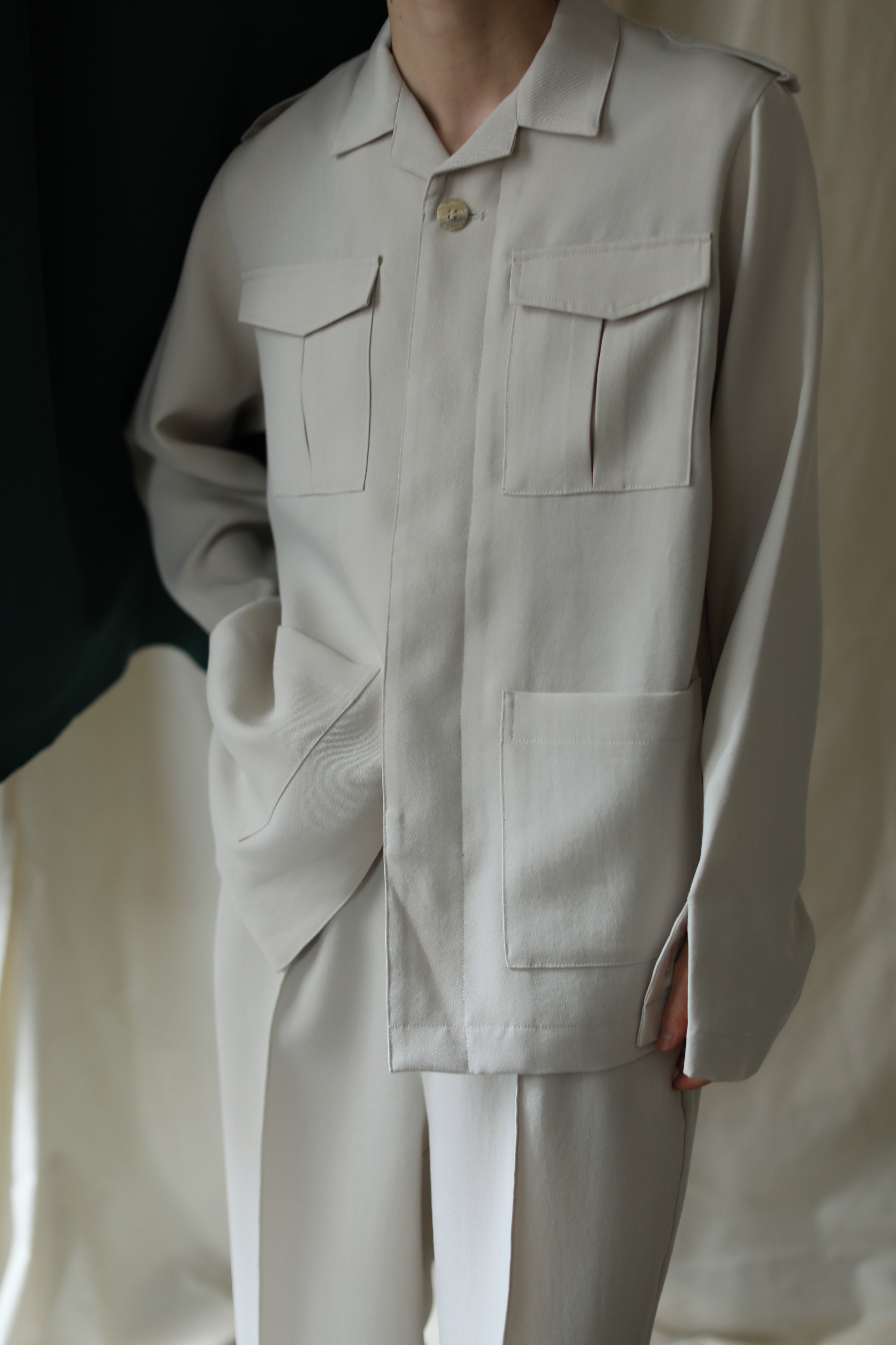 4pocket Safari Jacket（ls21288J）