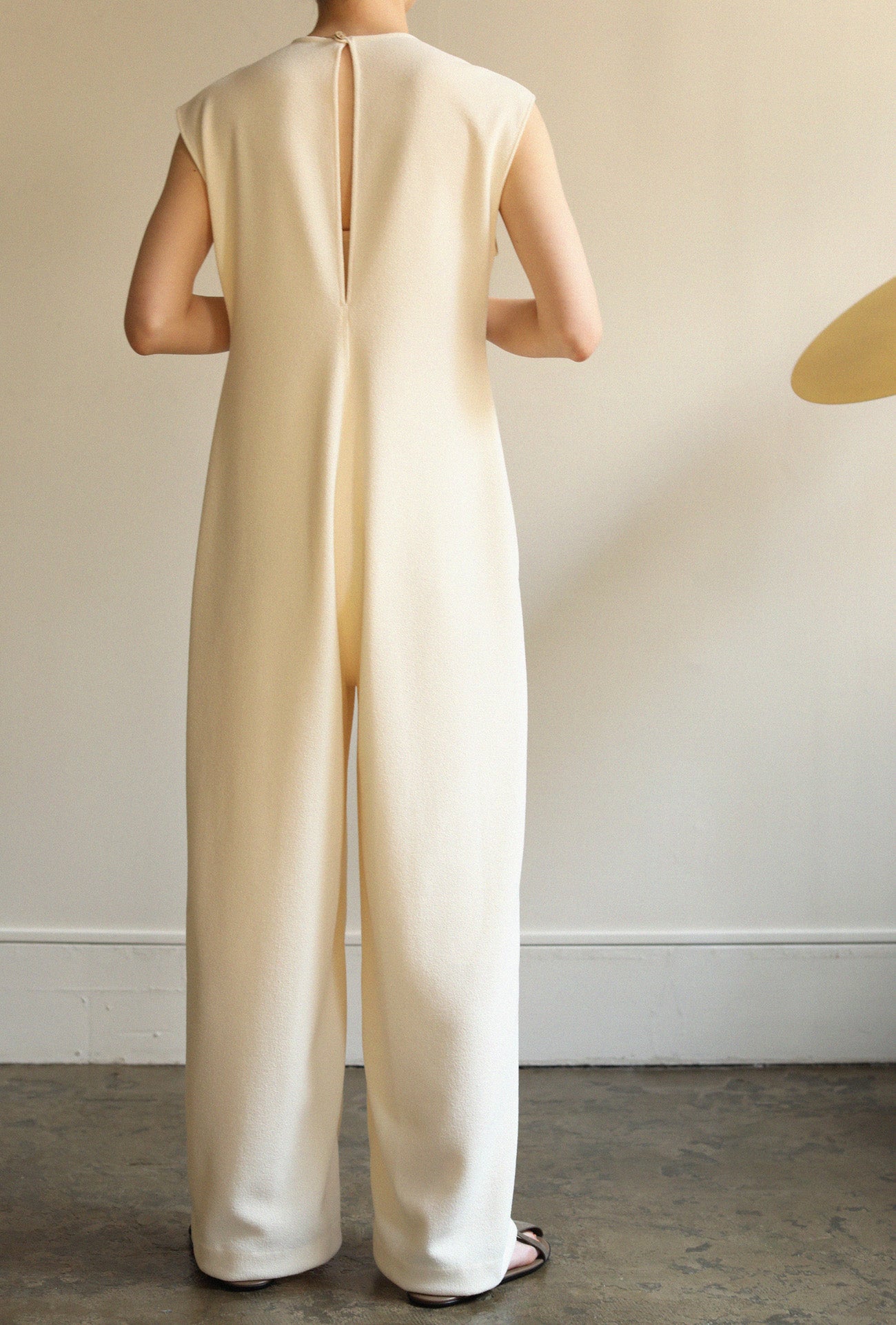 Boucle Wide Jumpsuit（ls22291P）
