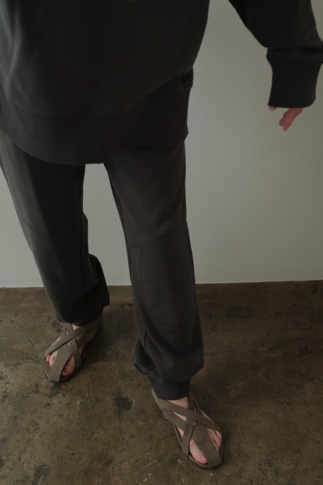 Knee Patch Sweat Pants（ls34384P）