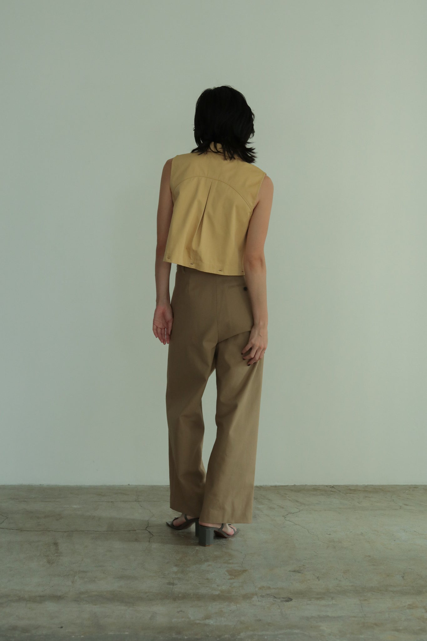 Side Fold Wide Trousers (ls42423P)