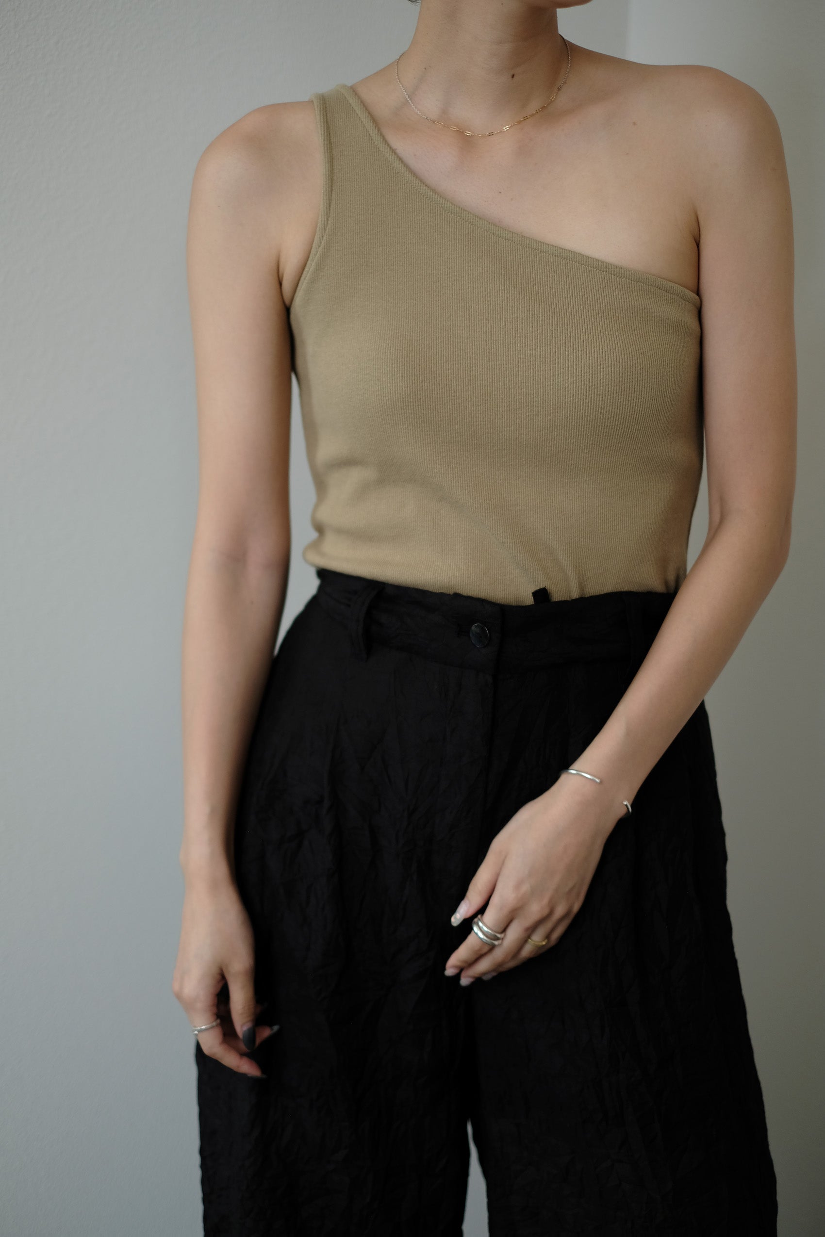 One Shoulder Bra Tank（ls107T）