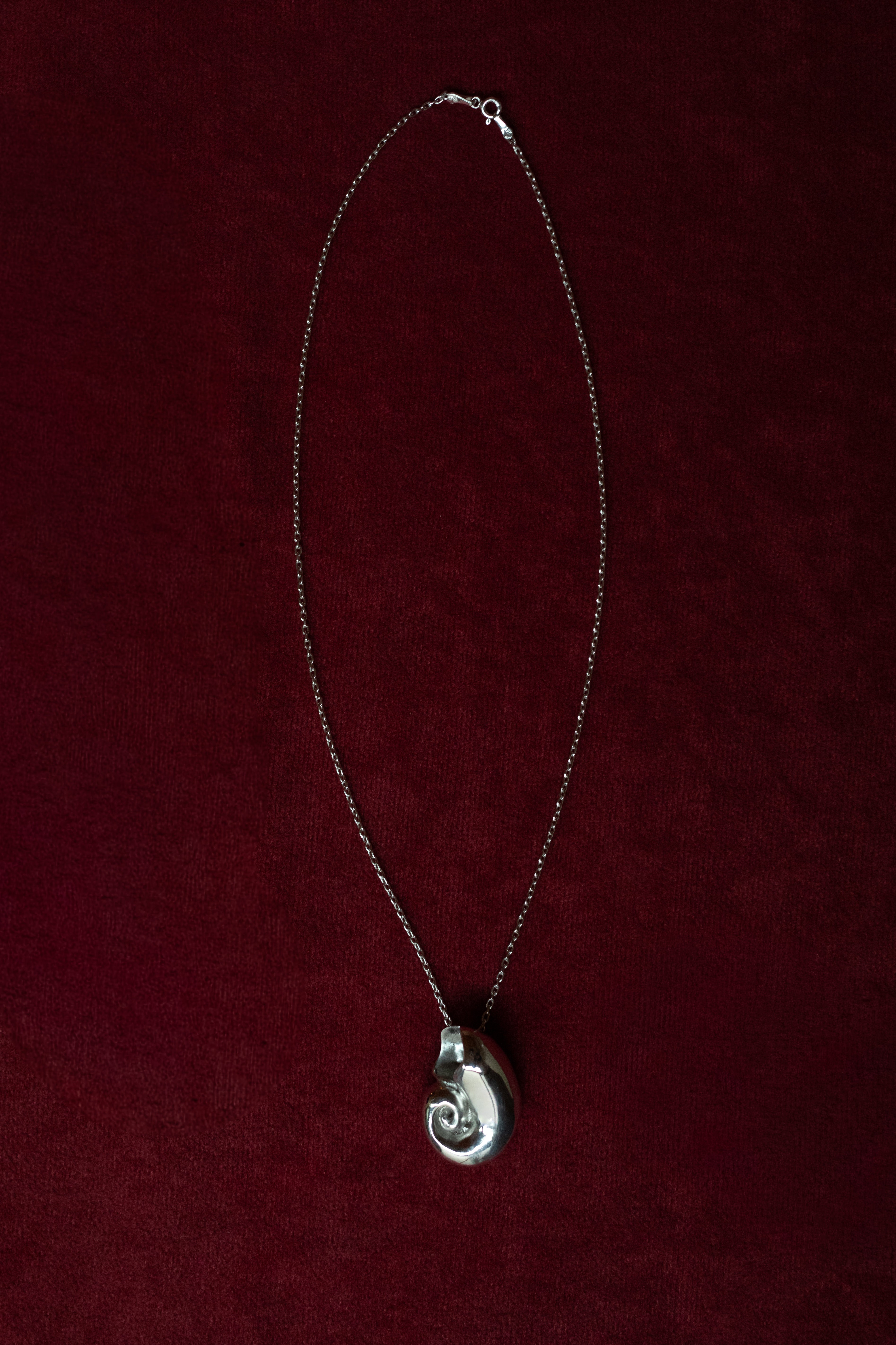 【ESRA DANDIN】Mini Nautilus Pendant Necklace（ED24006N002）