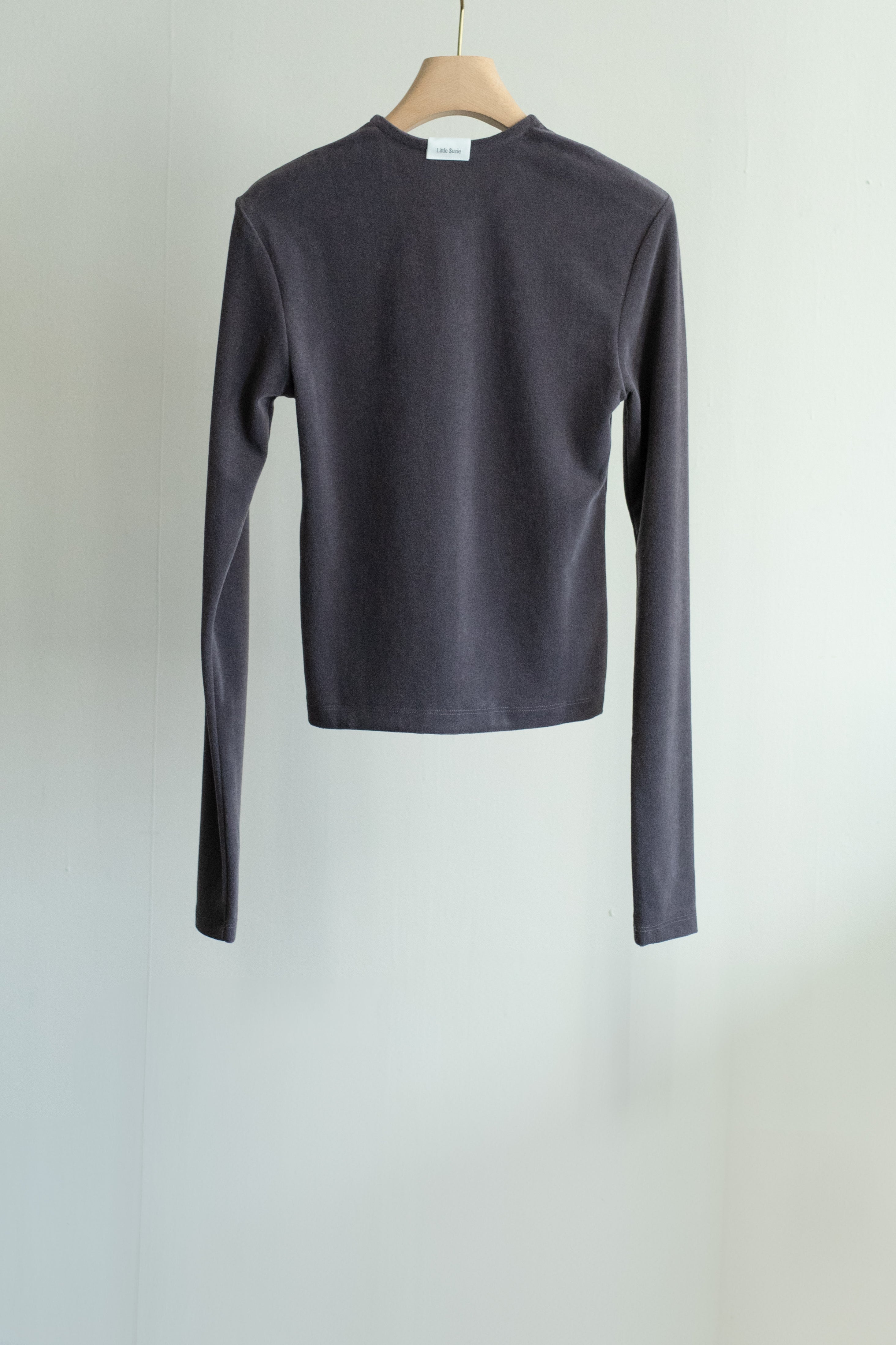High Gauge Pile Tight Hem Cardigan (ls54568T)
