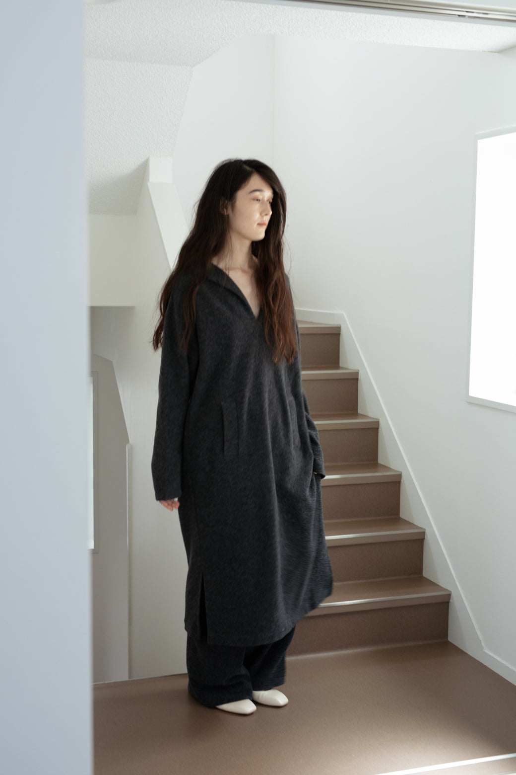 Wool Boucle Pajama Pants (ls54555P)