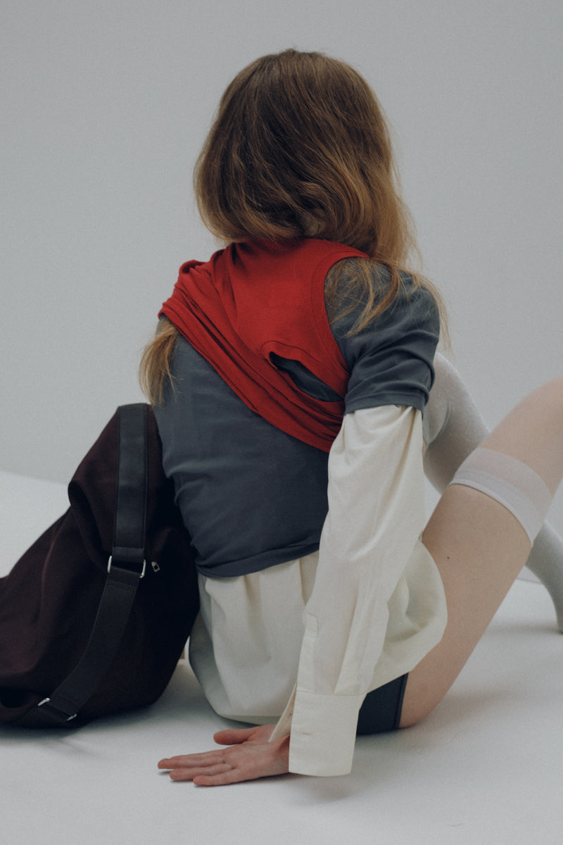 High Twist Jersey Distored Tank（ls62594T）