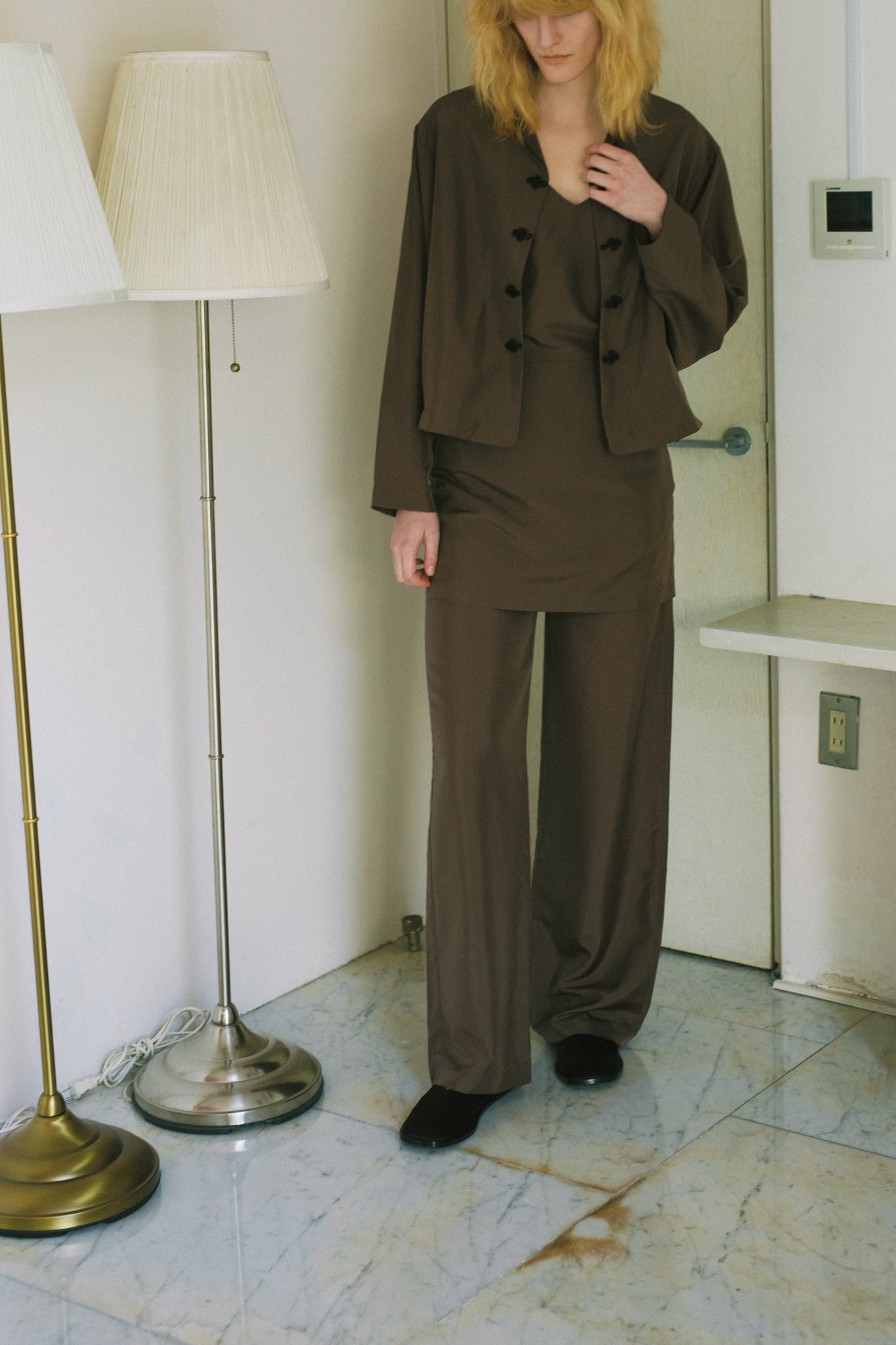 【展示会/後】Silk Touch Satin Mini  (ls72659S) ¥20,900-