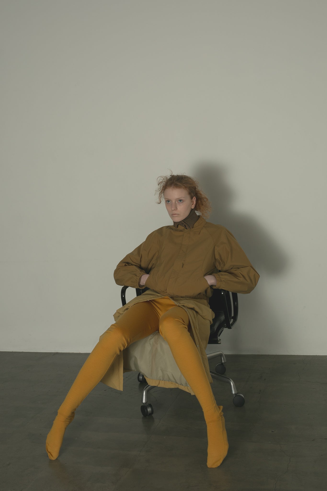 Wool Back Button Tights (ls44486P)