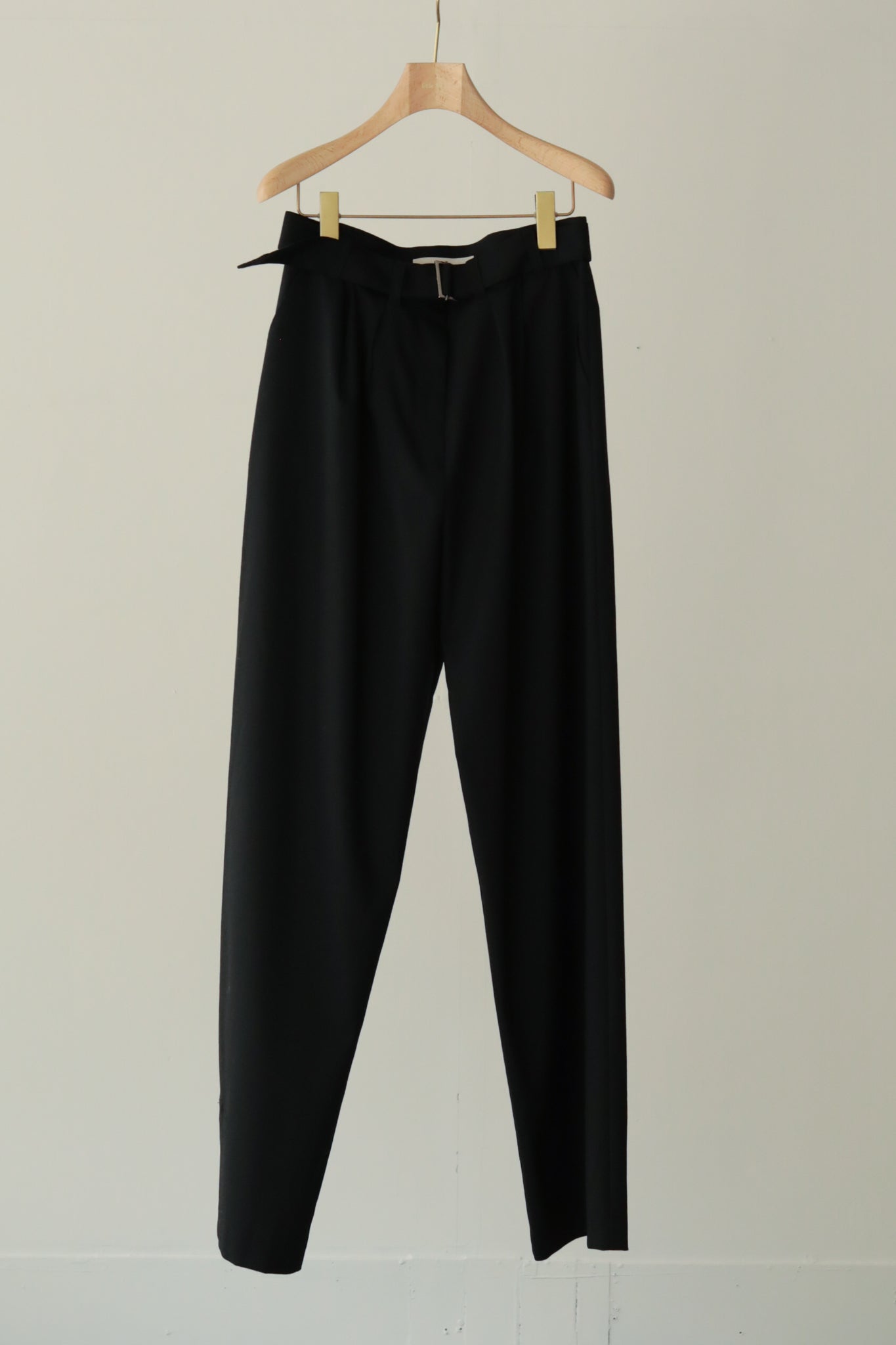 Wool Tropical 2Way Belted Trousers（ls34382P）