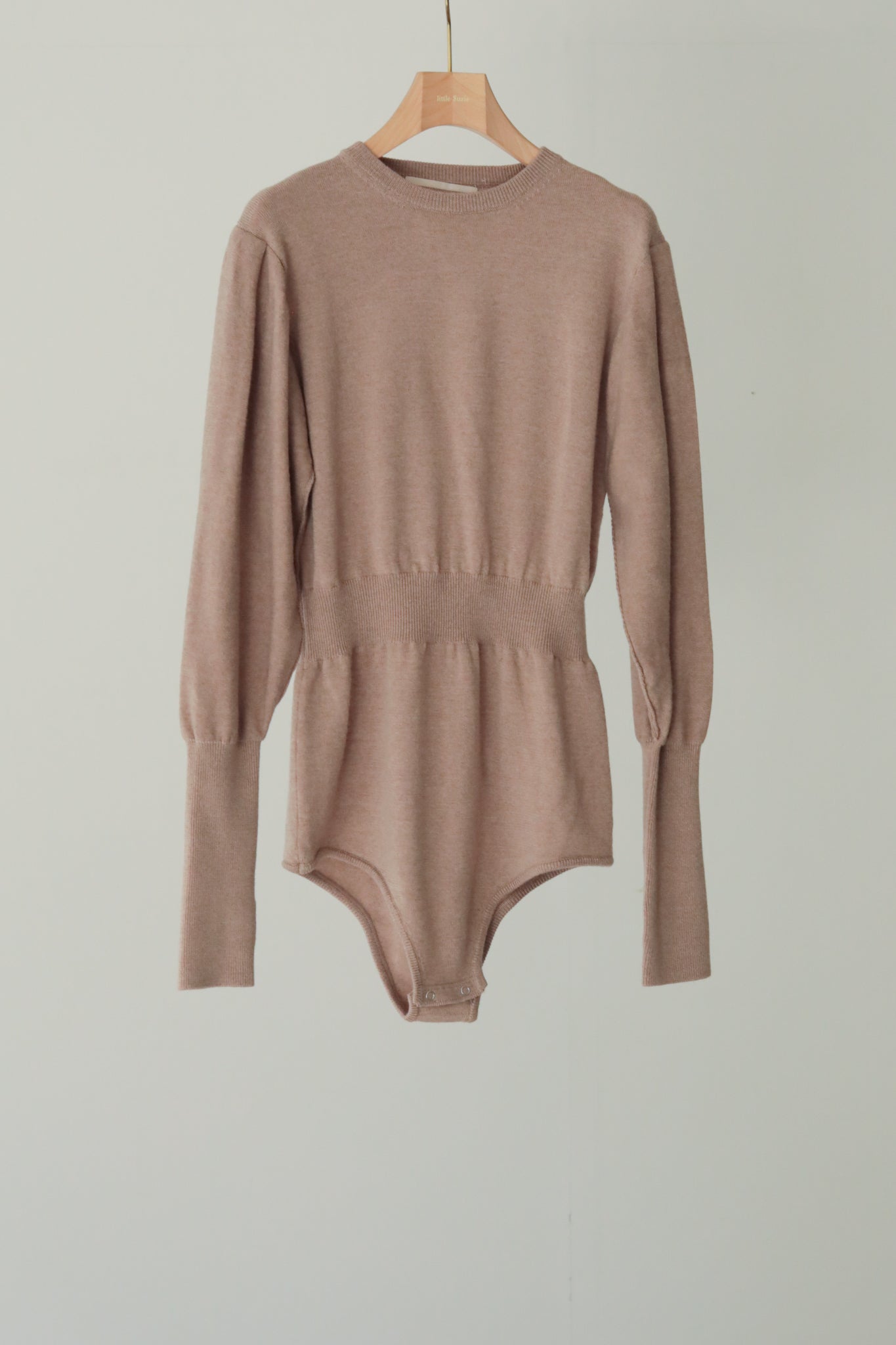 Extra Fine Merino Wool Bodysuit（ls34389K）