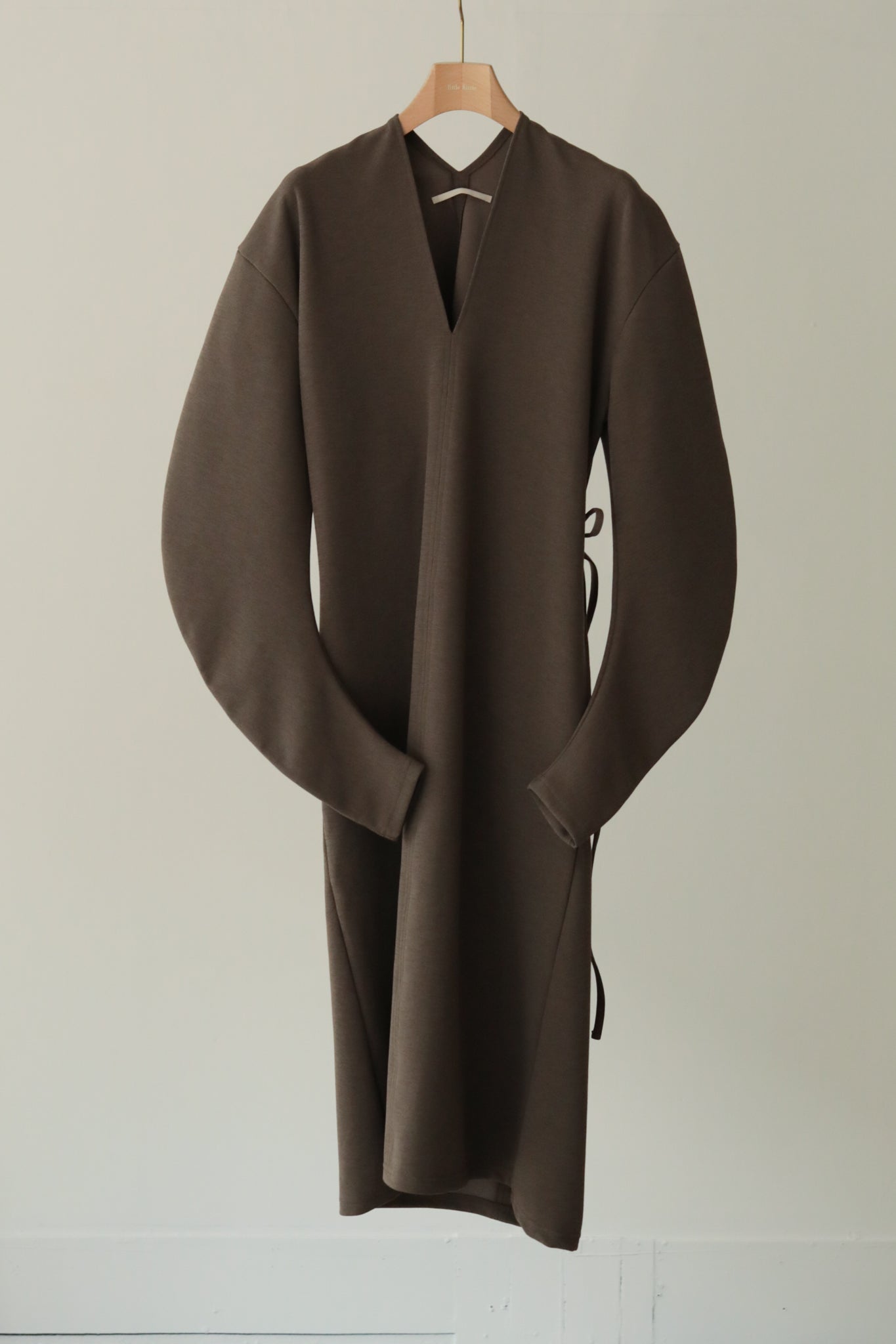 Drape Construction 2way Jersey Dress（ls34404D）