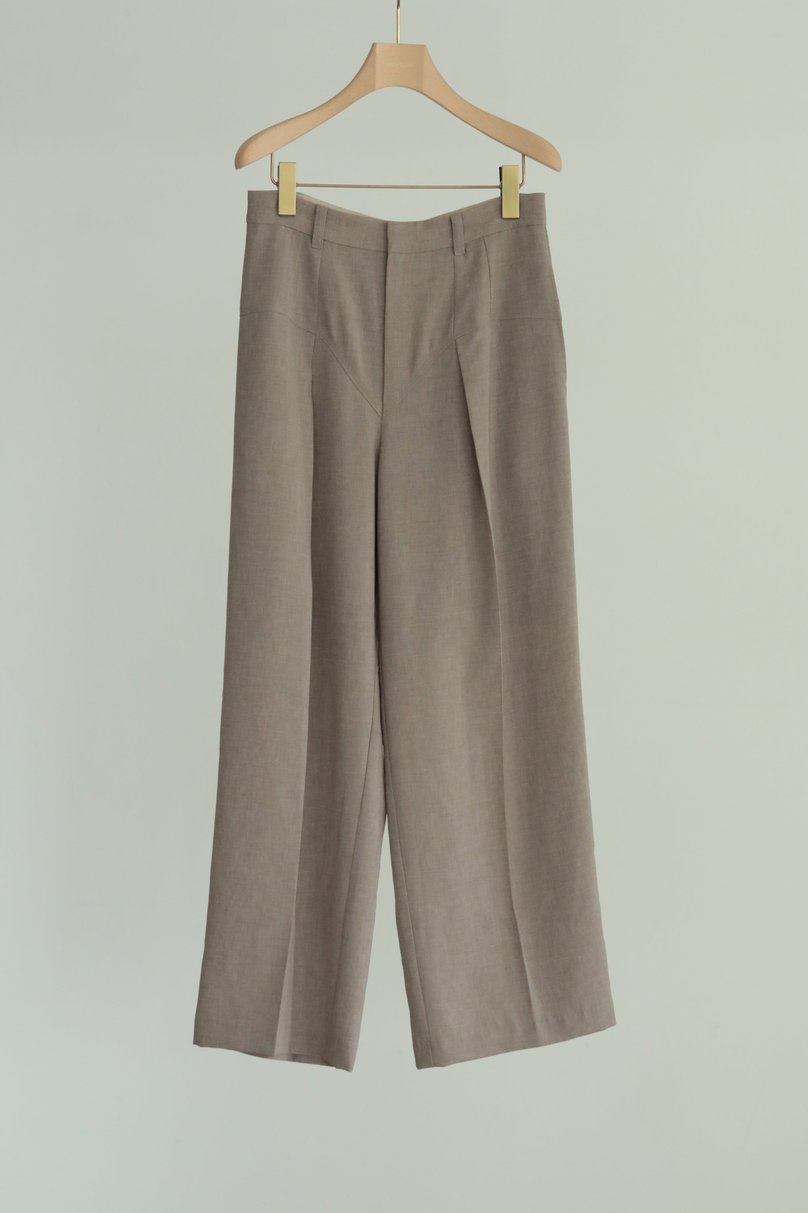 Shorts Switching Tucked Wide Trousers (ls42427P)