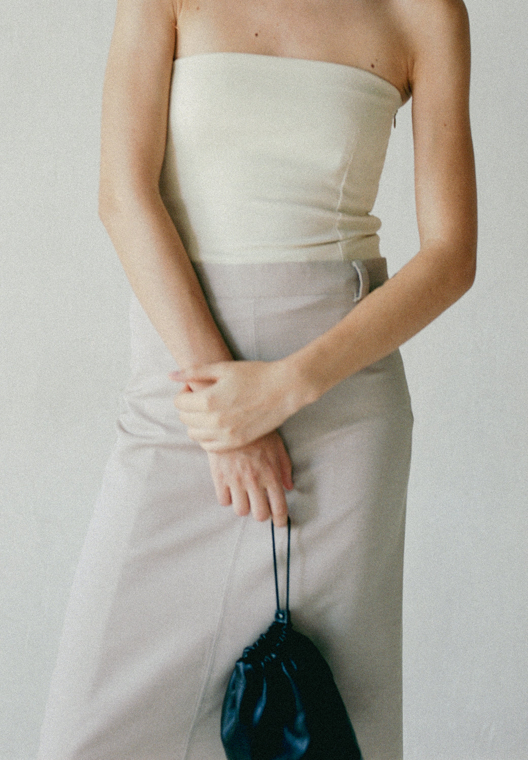 【展示会/後】Wool Mix Salon Skirt (ls62590S) ¥28,600-