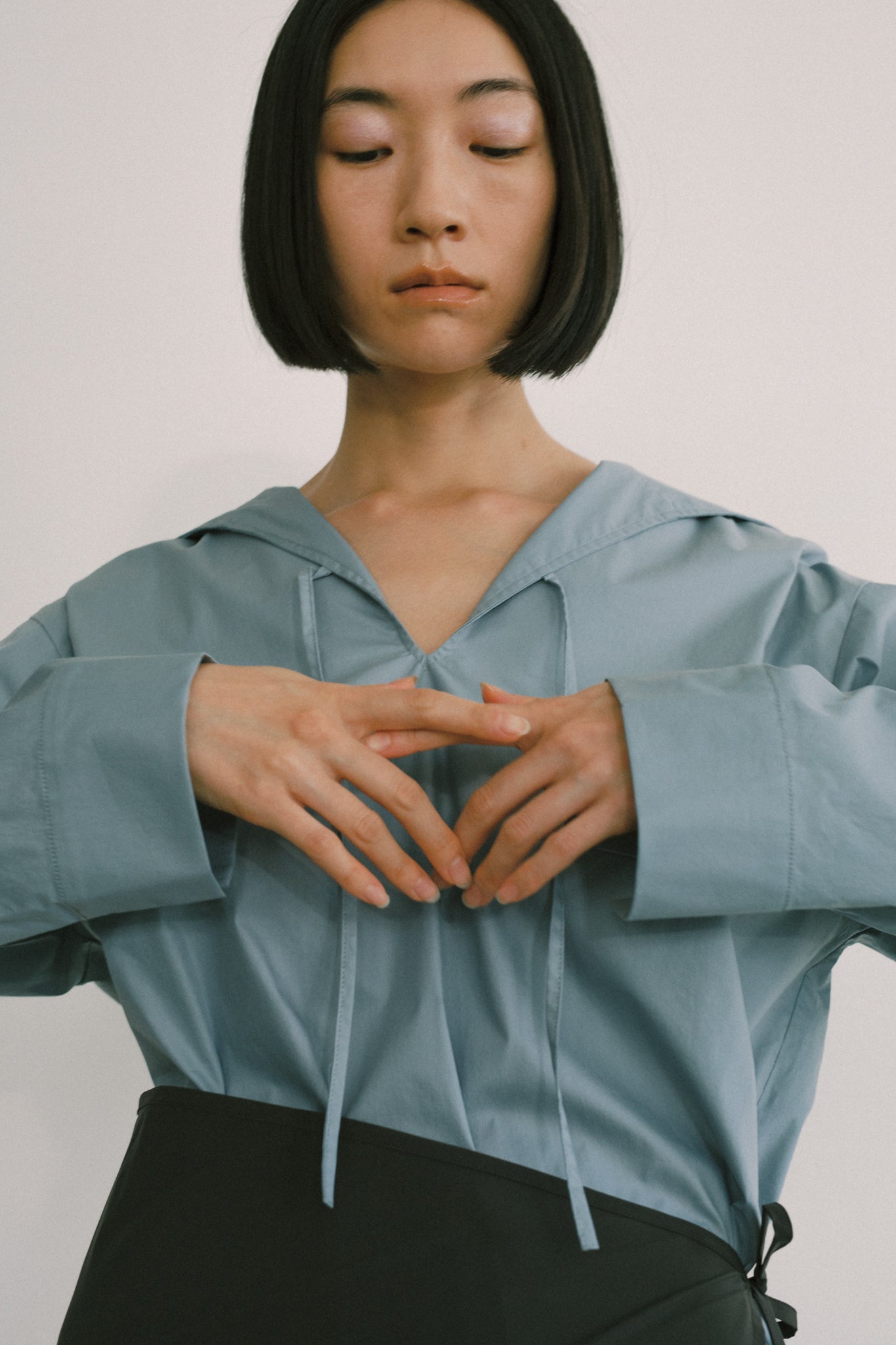 C/P Typewriter Sailor Shirt (ls72650T)