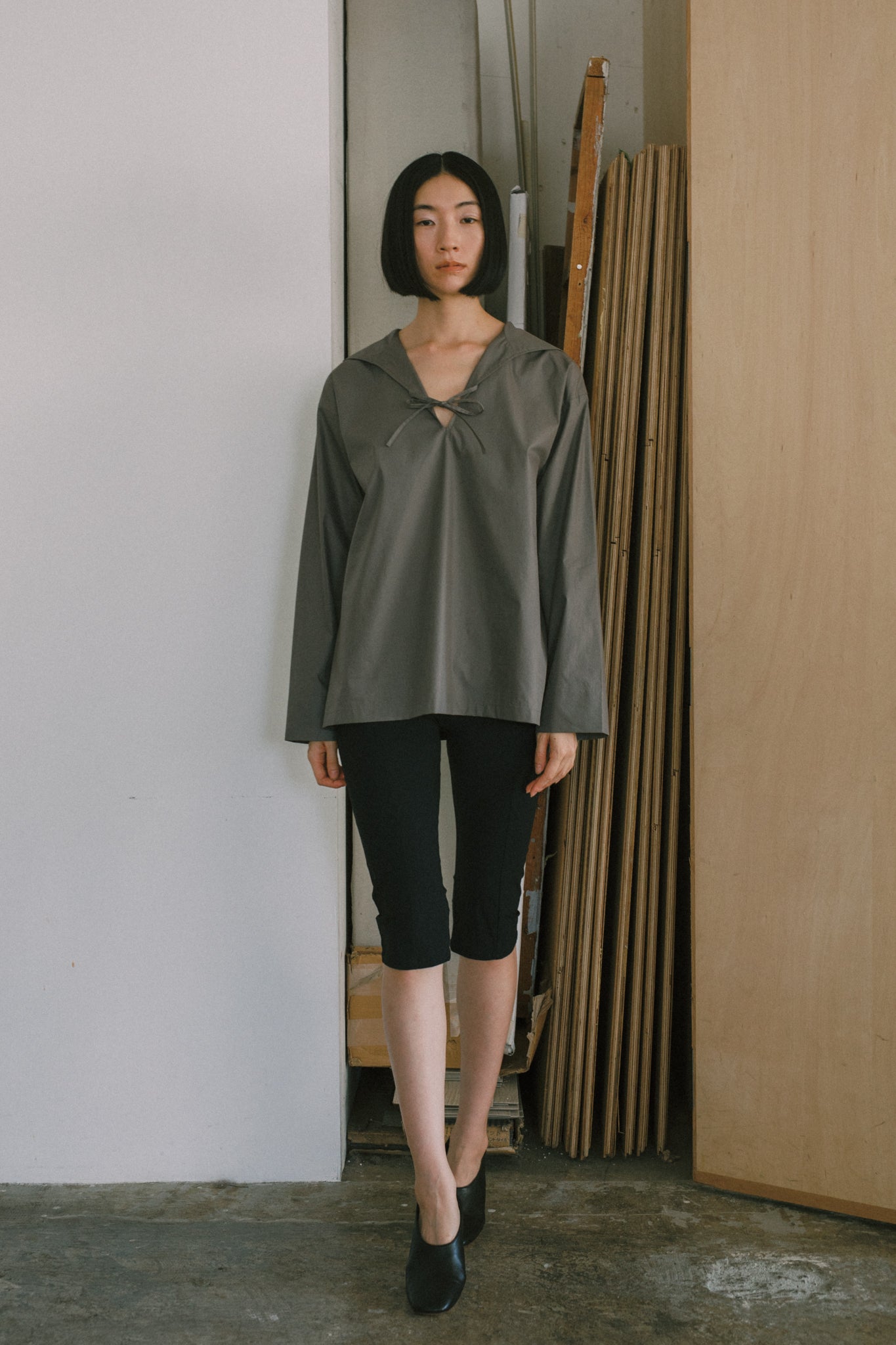 C/P Typewriter Sailor Shirt (ls72650T)