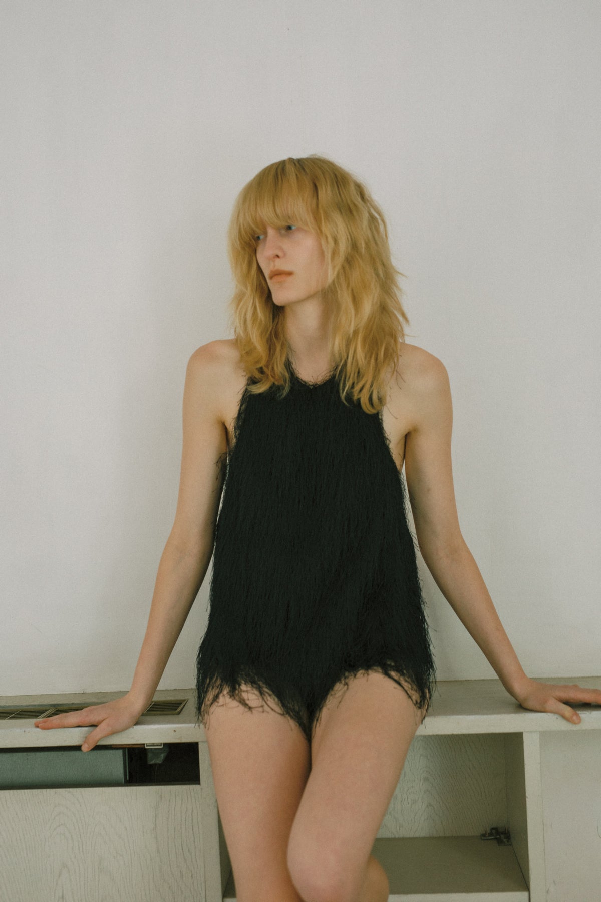 【展示会/後】Fringe Halter Top (ls72647T) ¥27,500‐