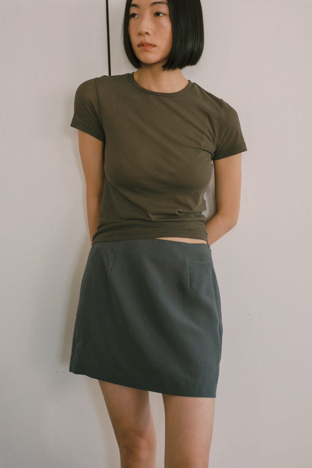 【展示会/後】Silk Touch Satin Mini  (ls72659S) ¥20,900-