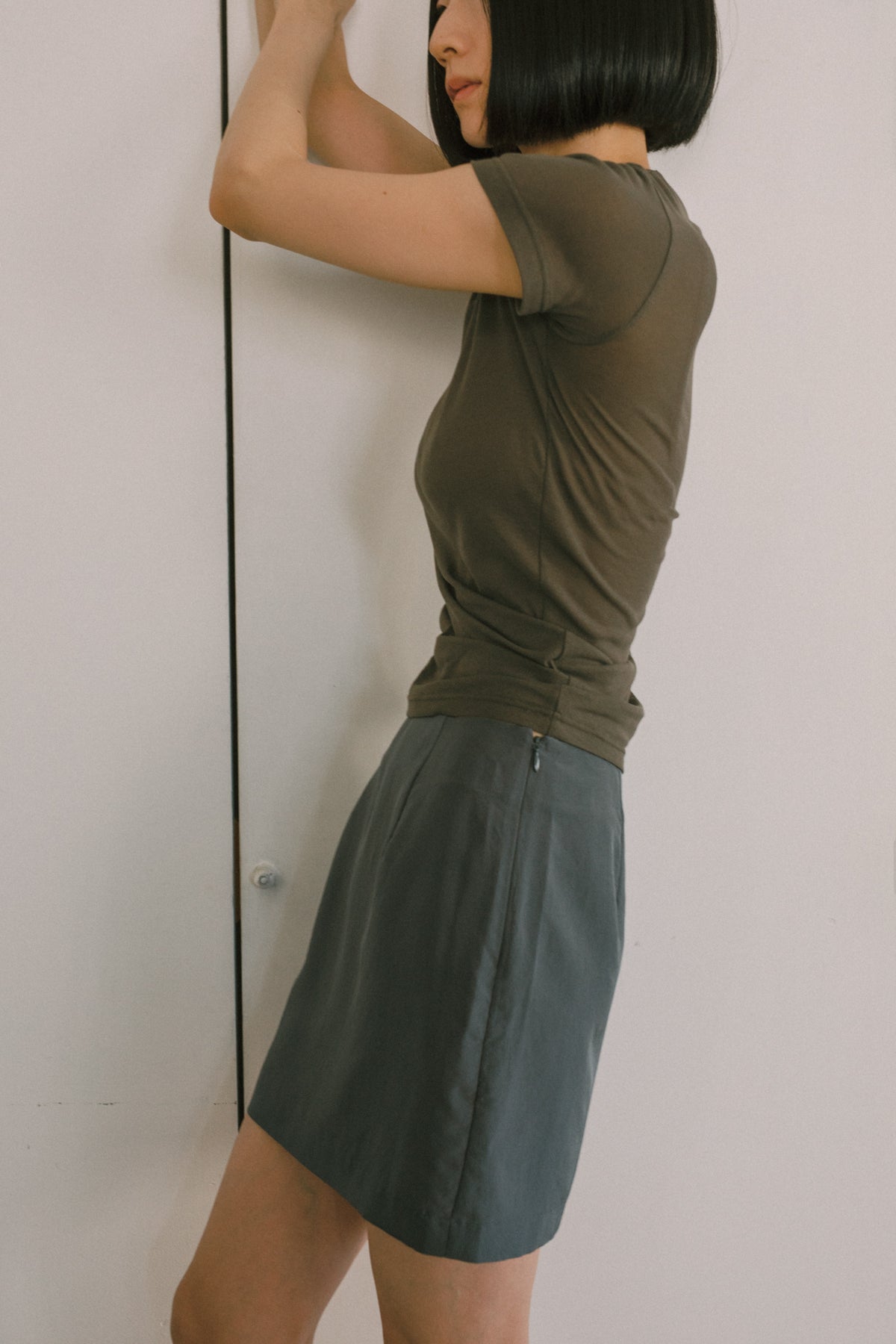 【展示会/後】Silk Touch Satin Mini  (ls72659S) ¥20,900-