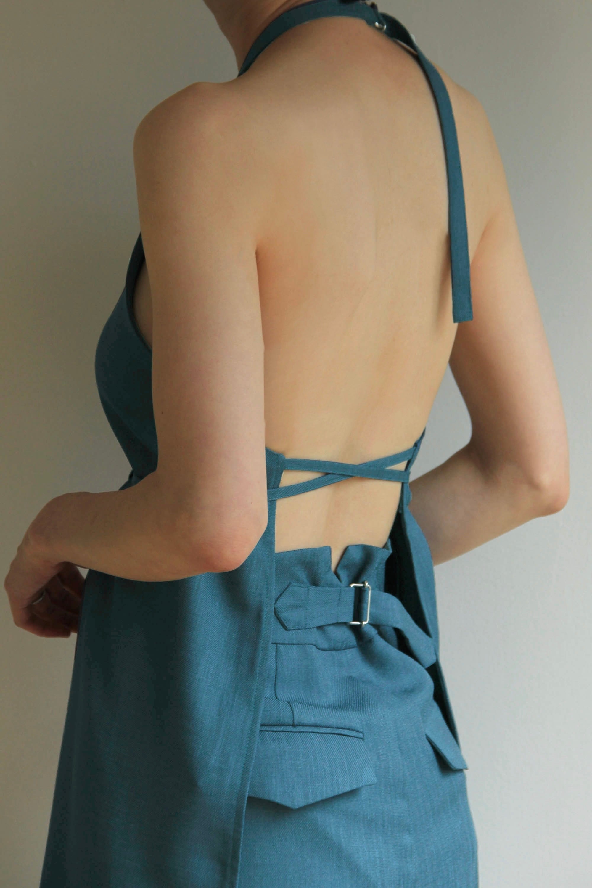 Back Open Halter Tops（ls178T）