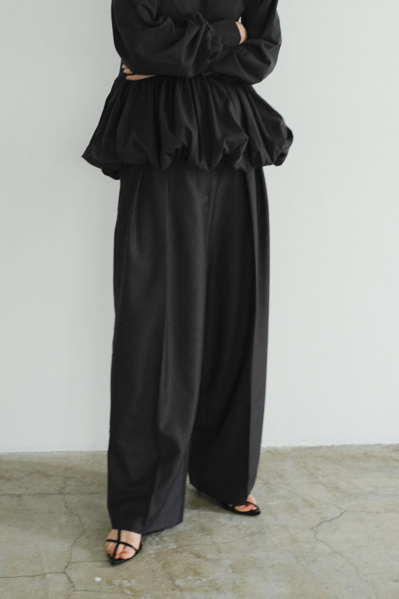 Marvelt 2tuck Slacks (ls44473P)