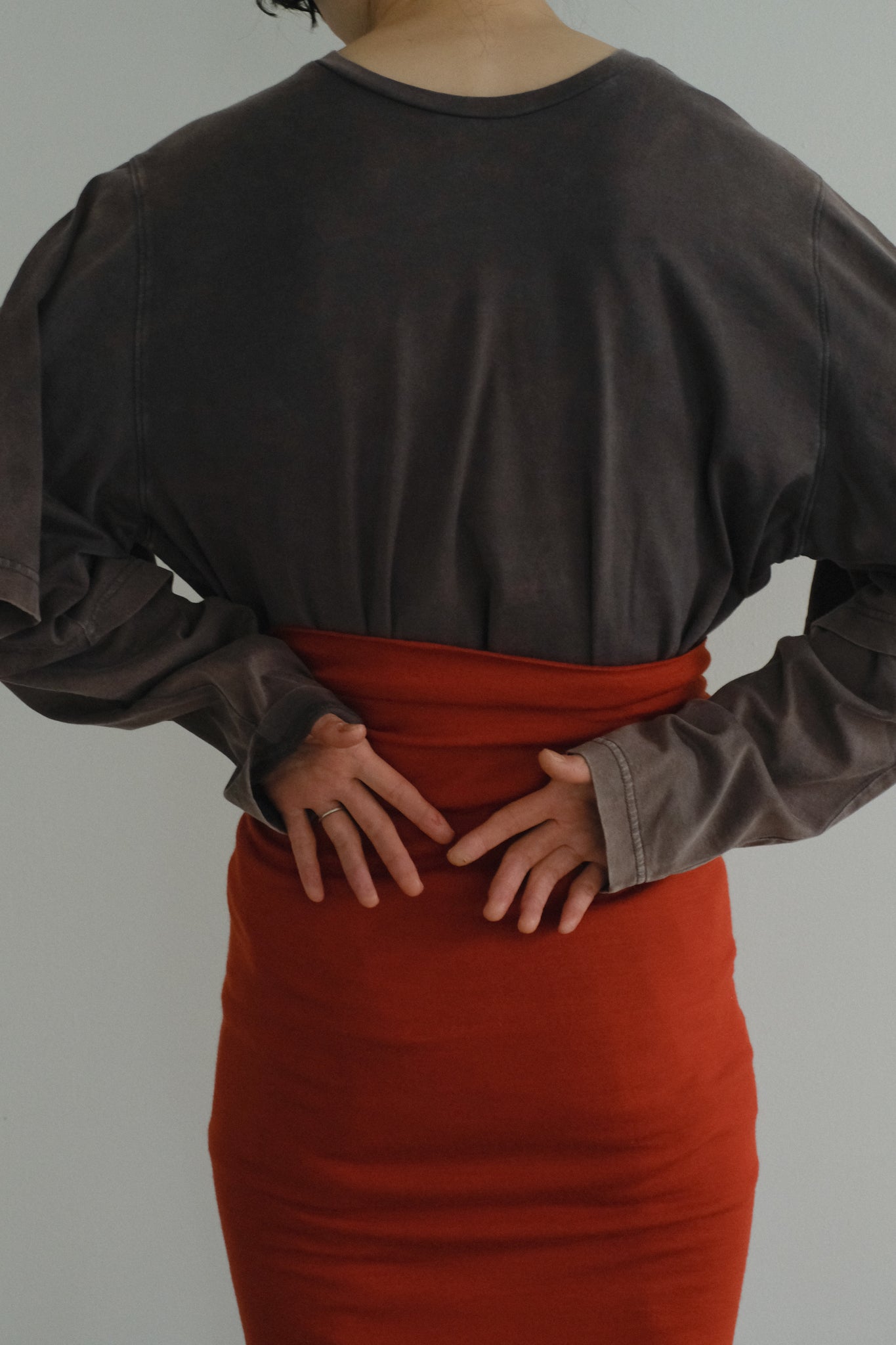 Spin Wash Layered Sleeves T (ls44482T)