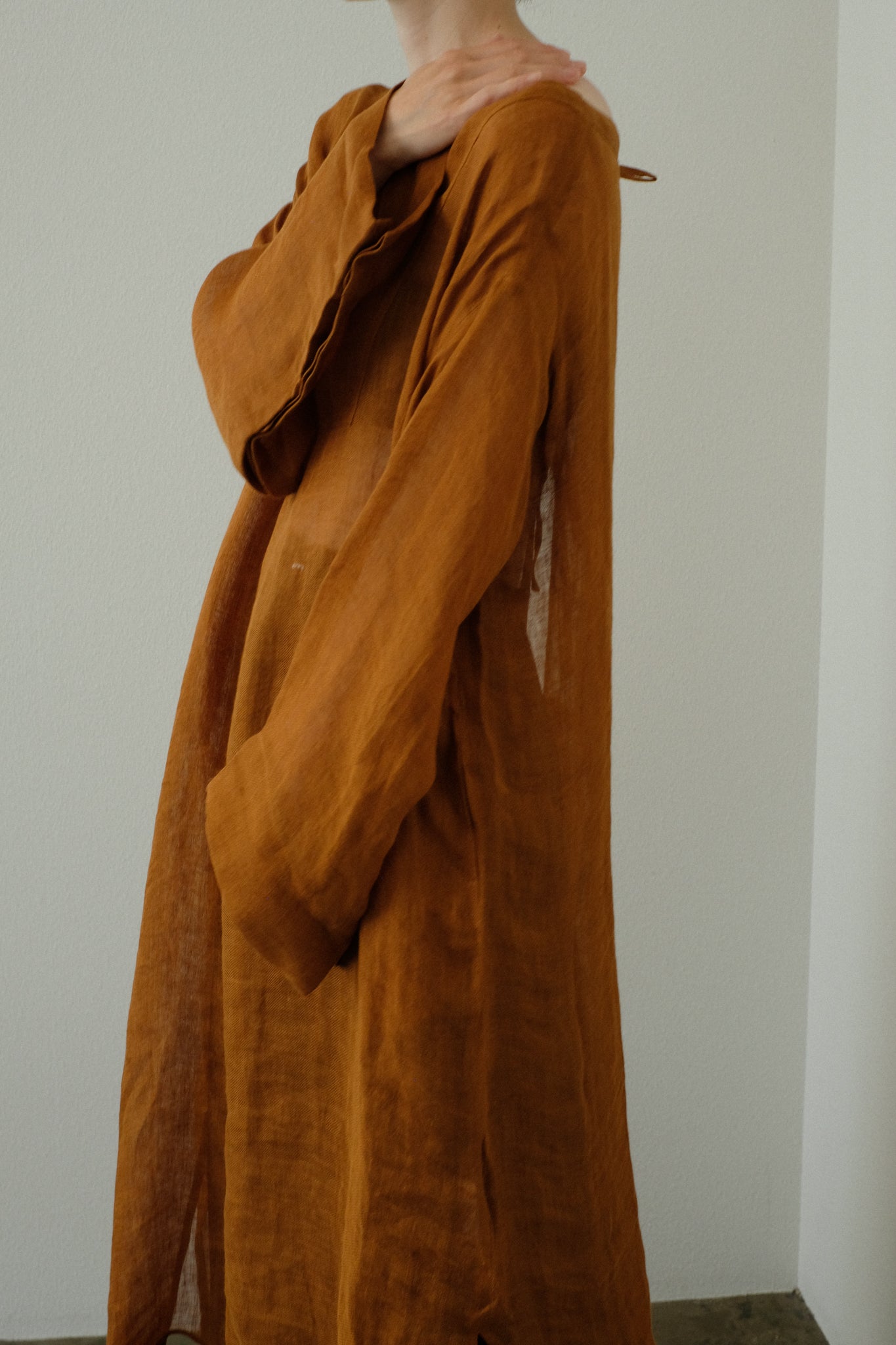 2way Linen Kaftan Dress (ls112D)