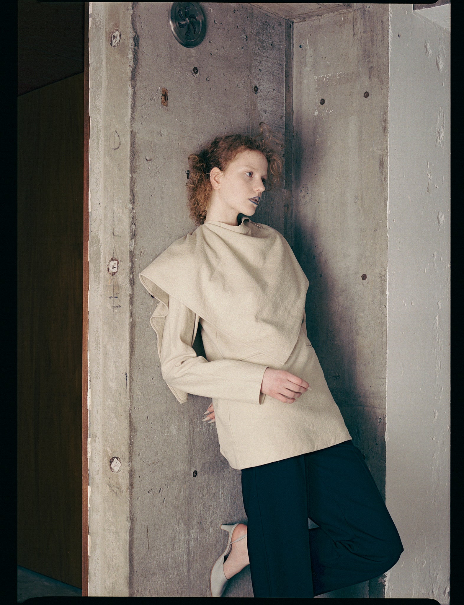 Crape Cotton Wool Multi Stole (ls44461A)