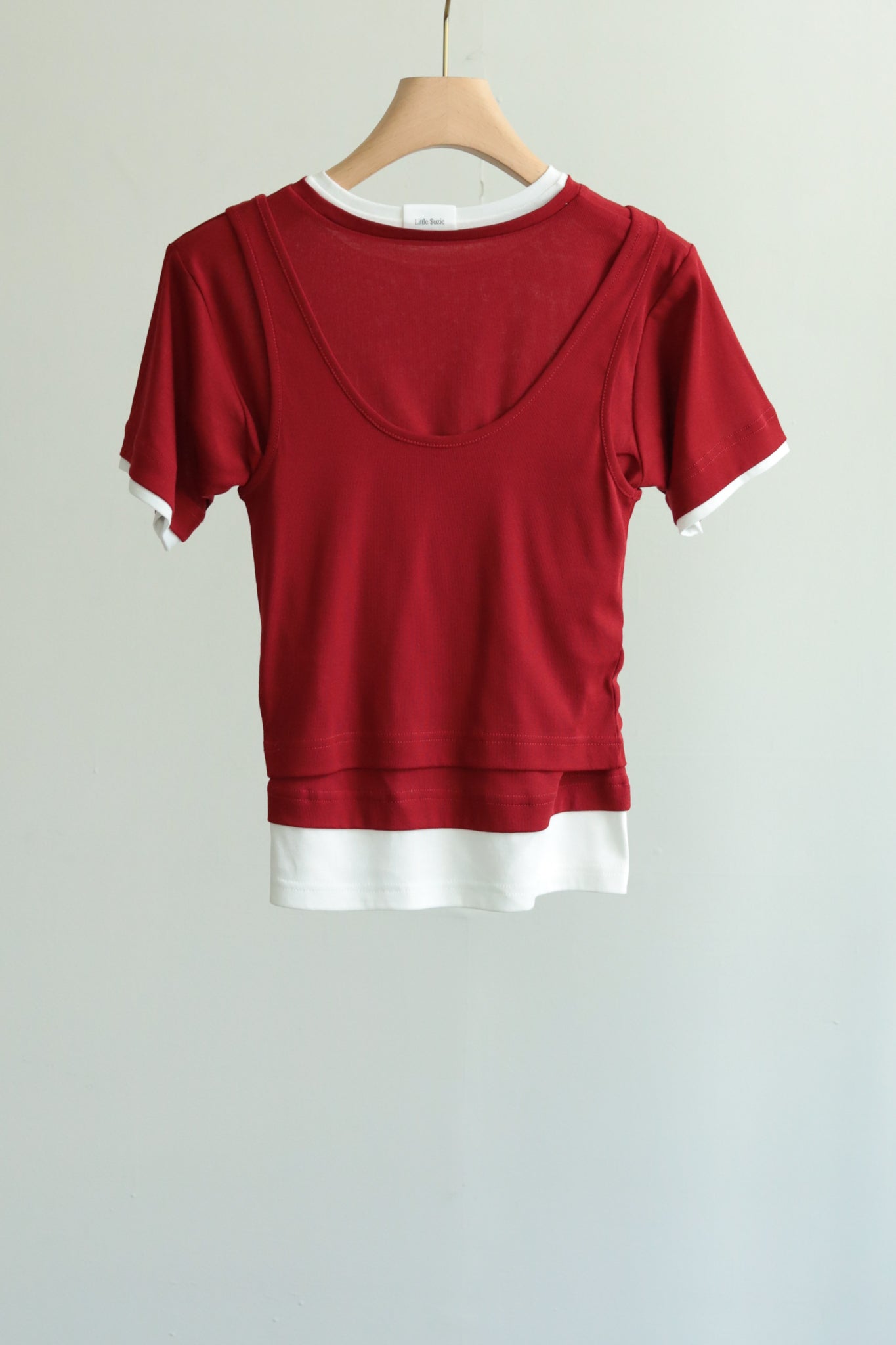 Cool Fraise Layered Tee & Tank（ls42500T）