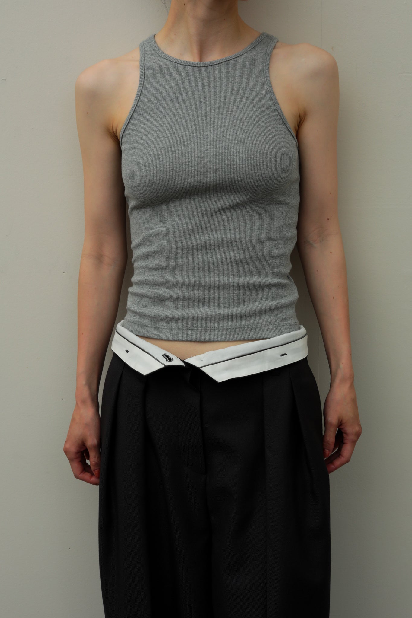 Marvelt 2tuck Slacks (ls44473P)