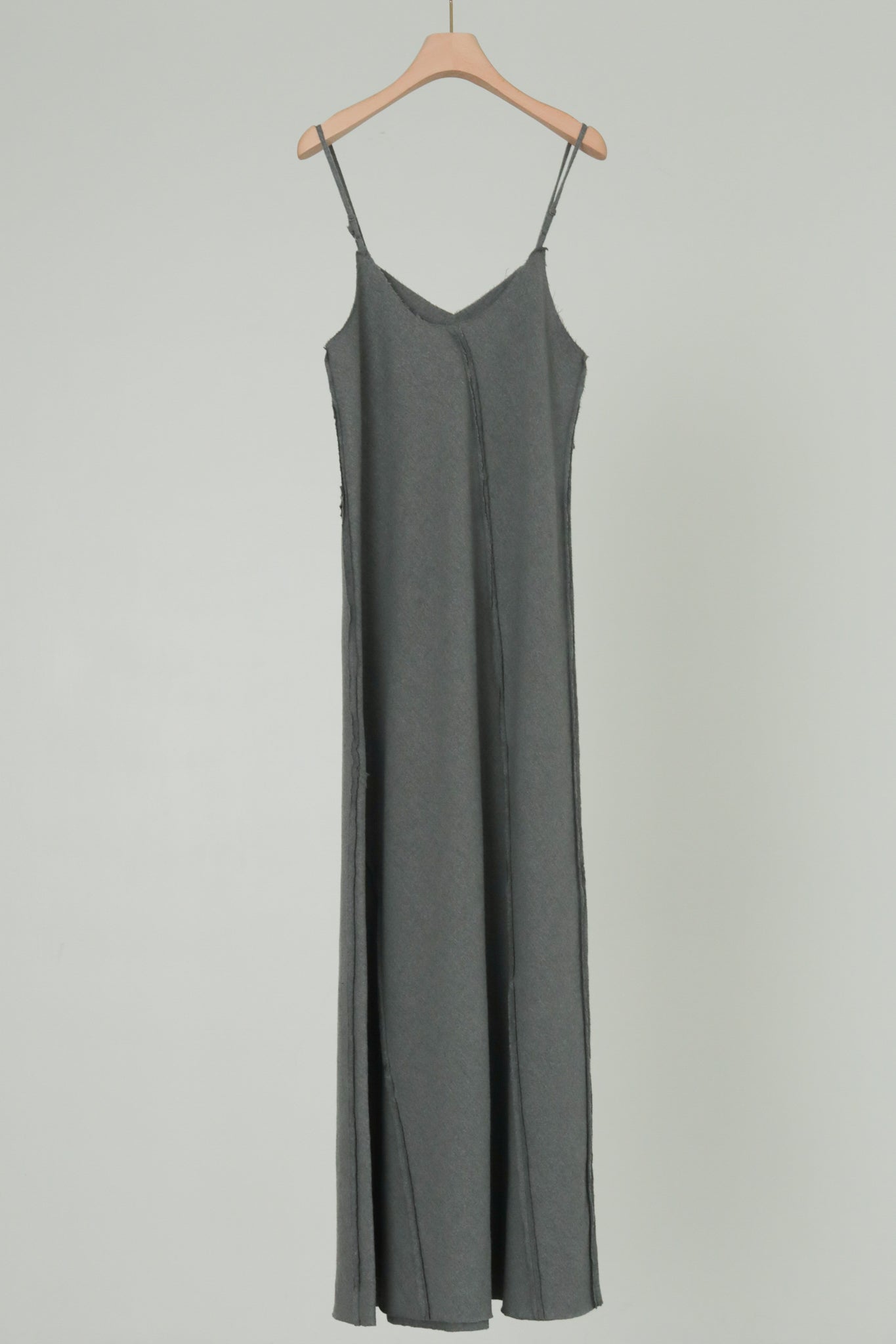 Crape Cotton Wool Patchwork Camisole Dress (ls44460D)