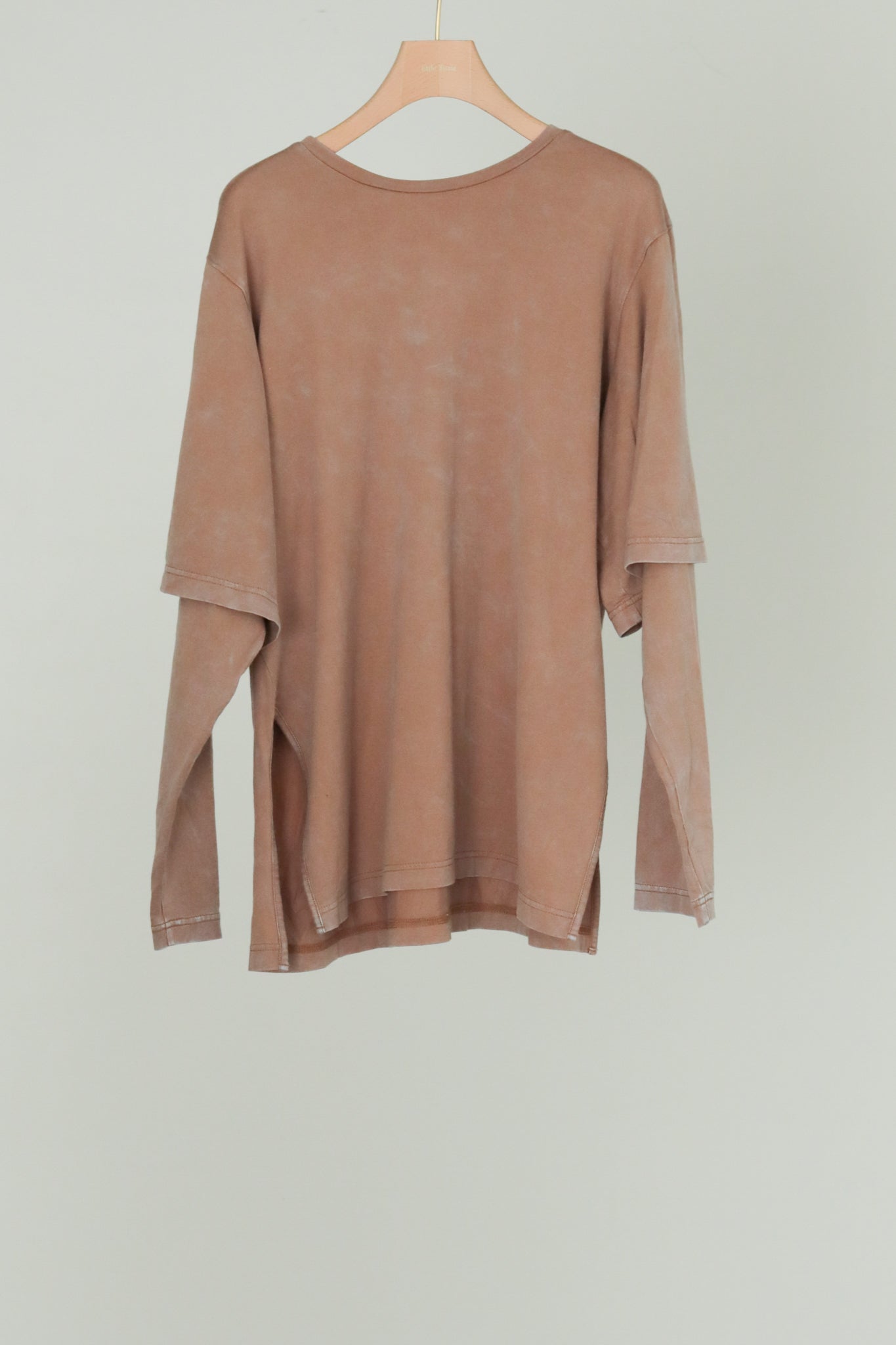 Spin Wash Layered Sleeves T (ls44482T)