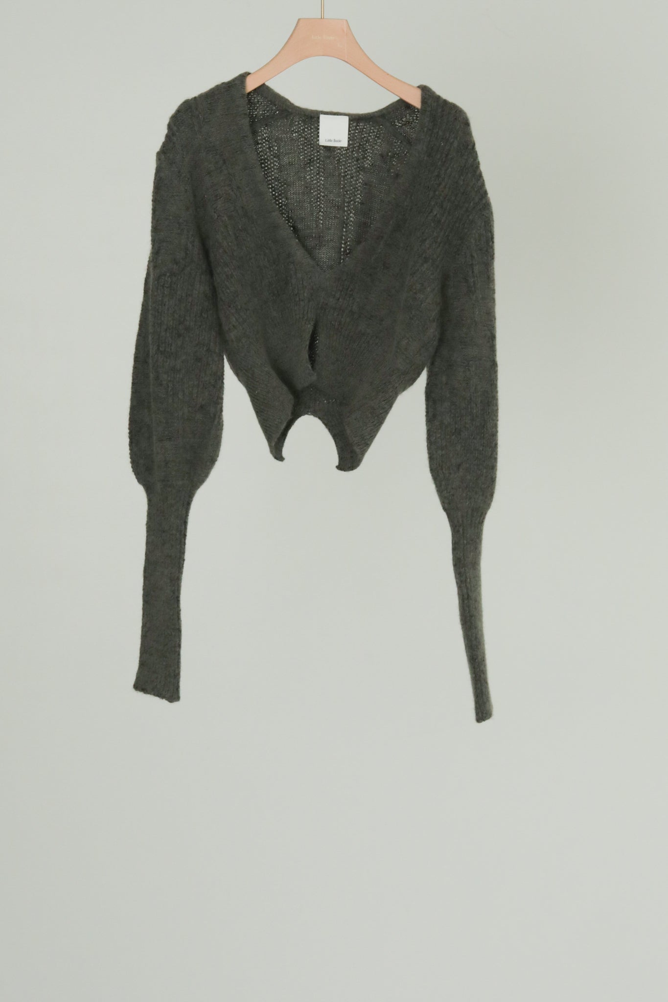 Baby Alpaca Mix Deep V Neck PO (ls44453K)