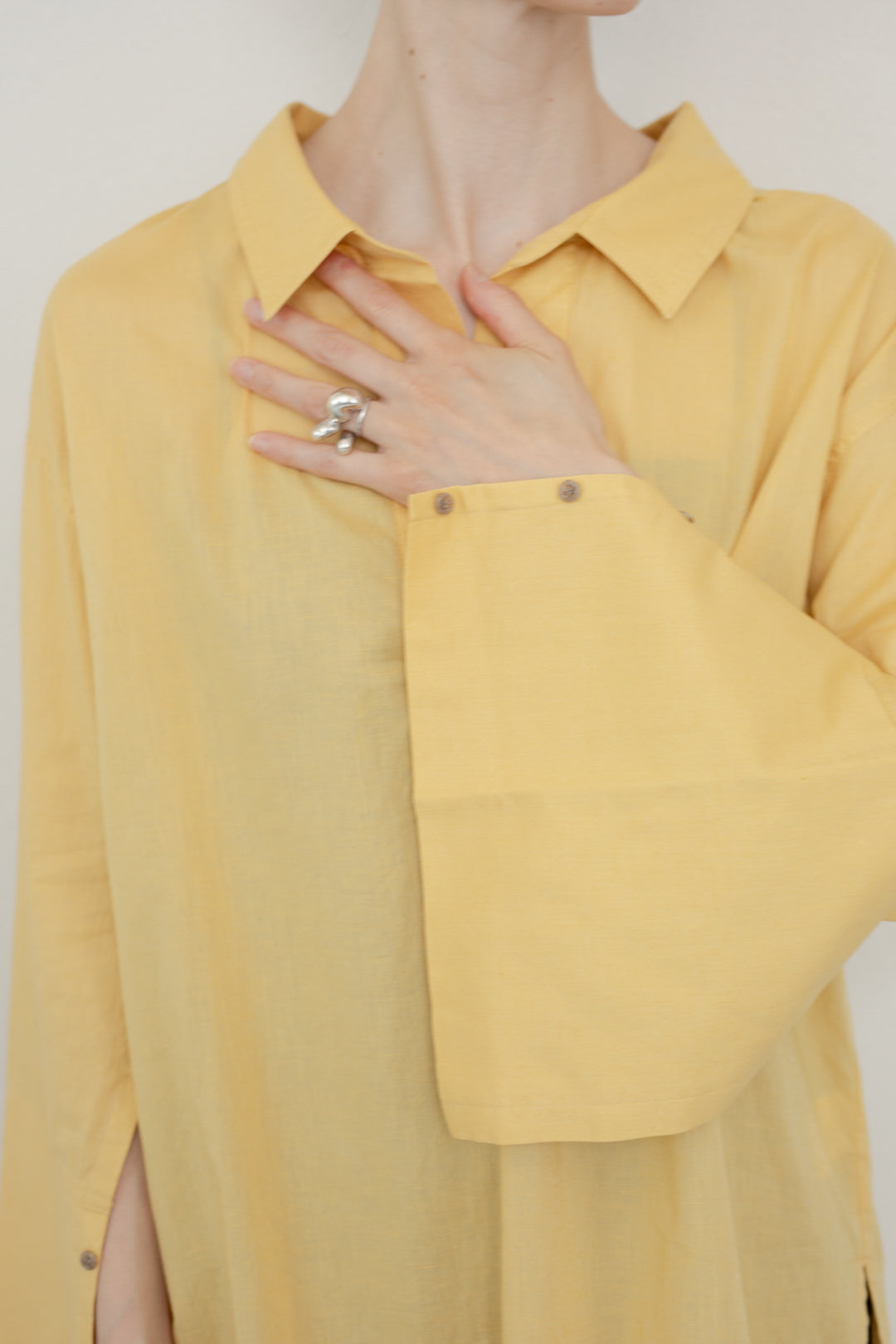 India Organic Cotton Linen Shirt（ls11224T）