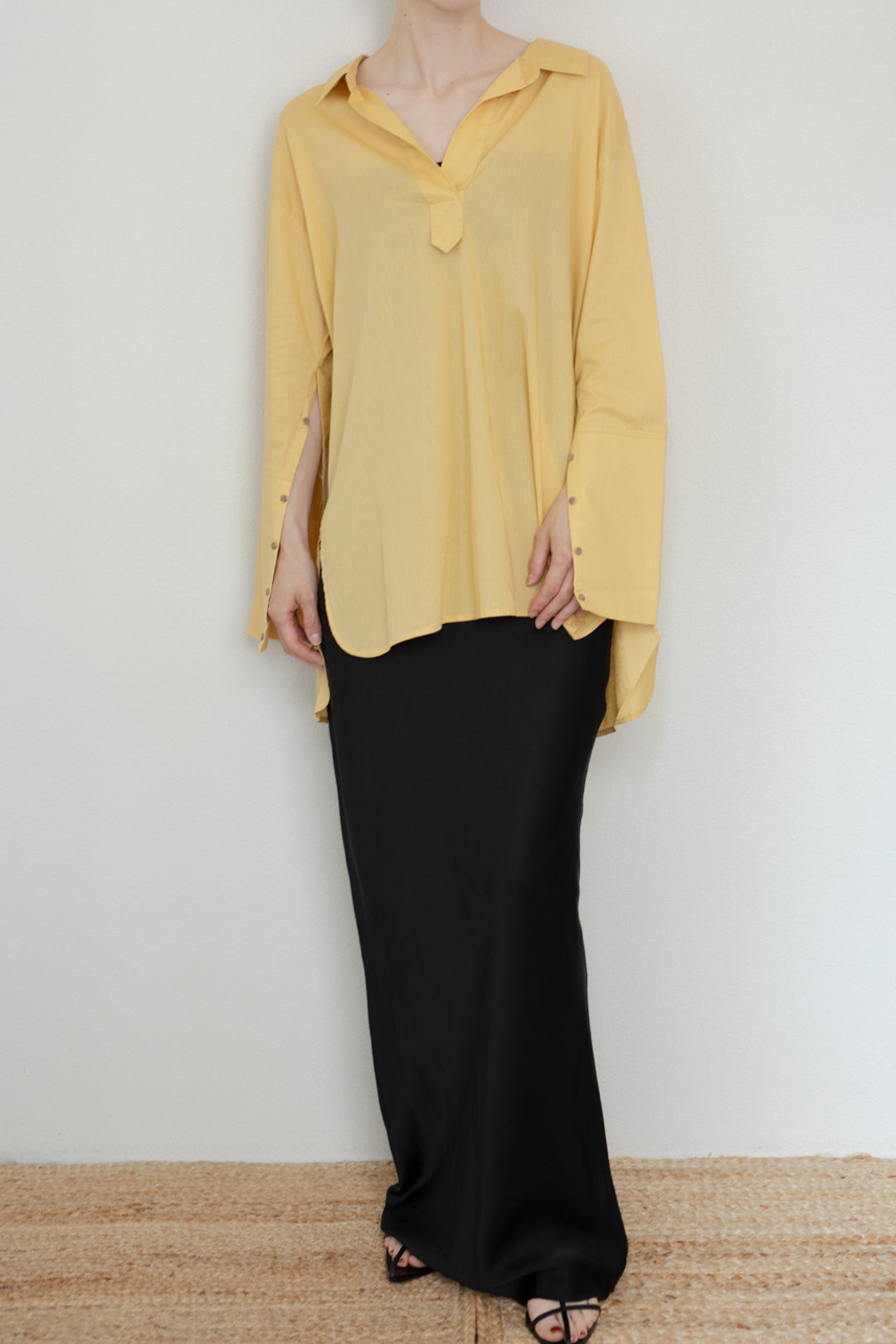 India Organic Cotton Linen Shirt（ls11224T）