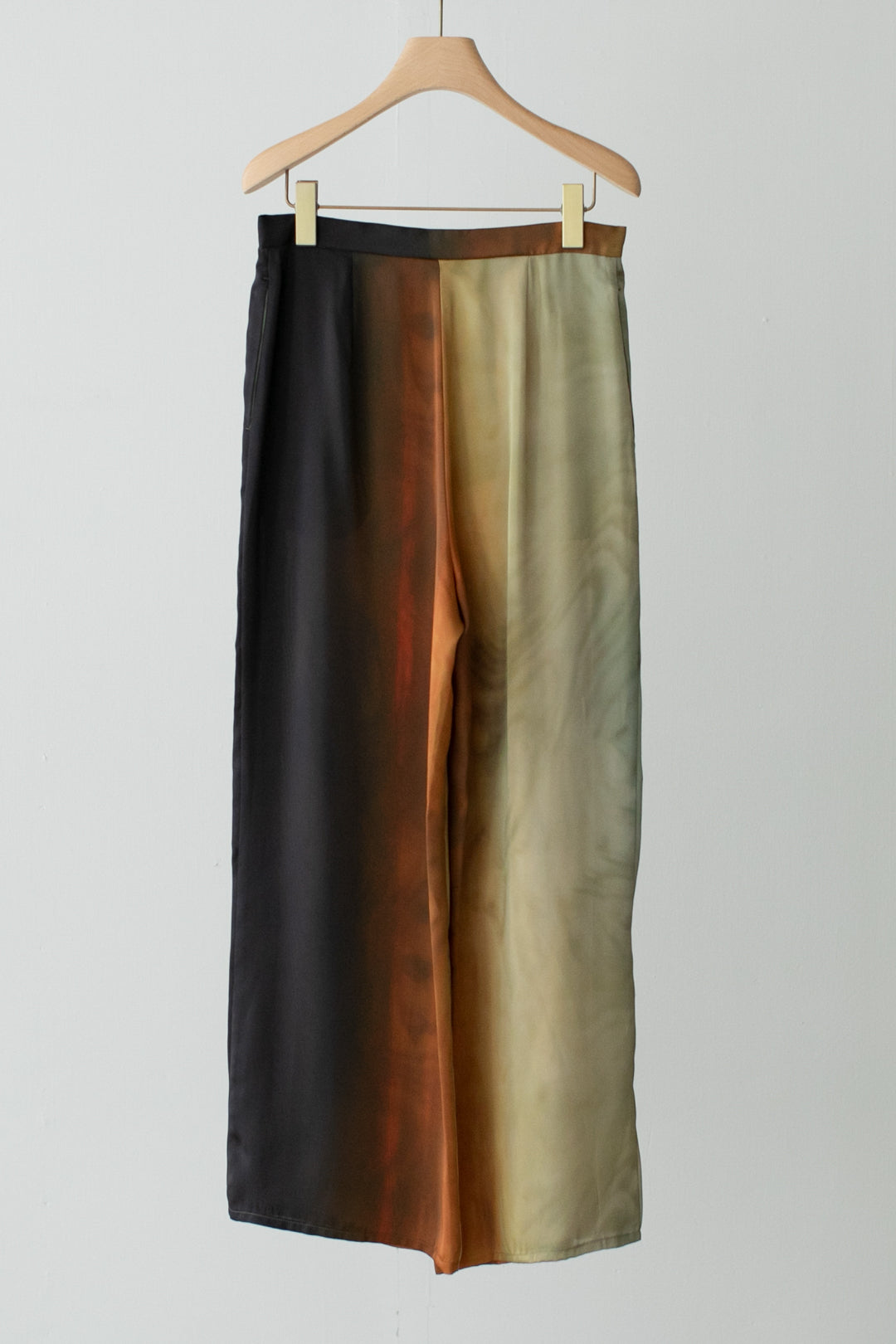 Gradation Print Tucked Side Easy Pants（ls32369P）