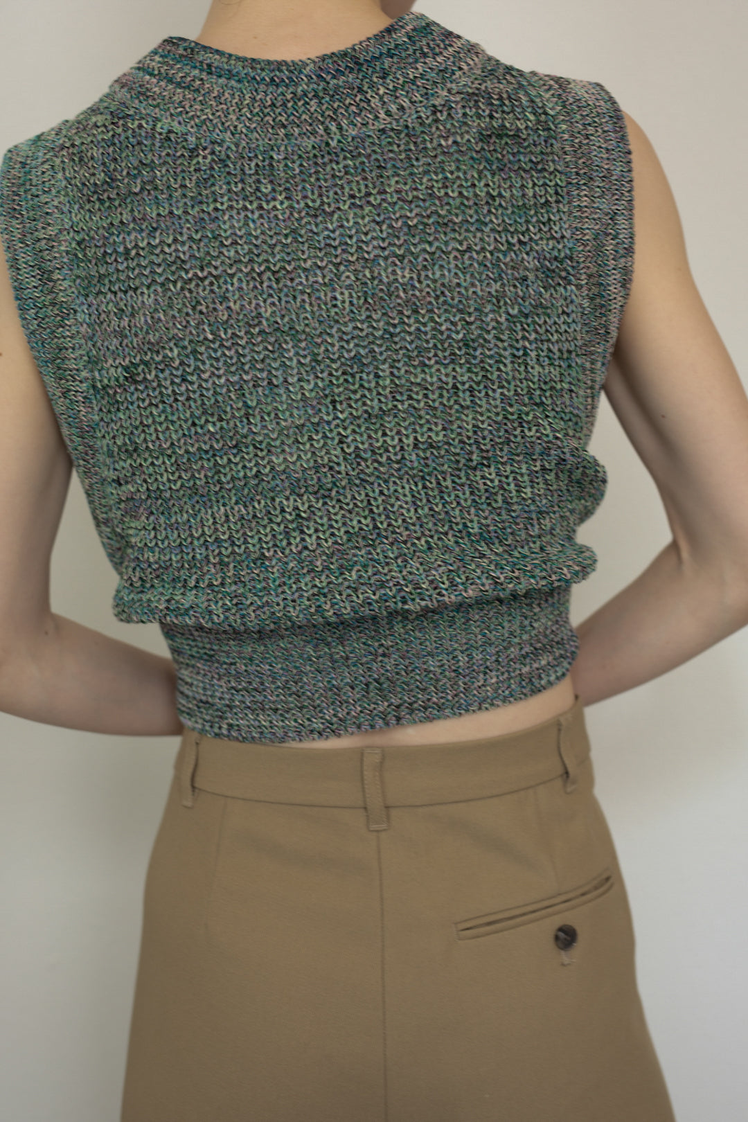 Side Fold Wide Trousers (ls42423P)
