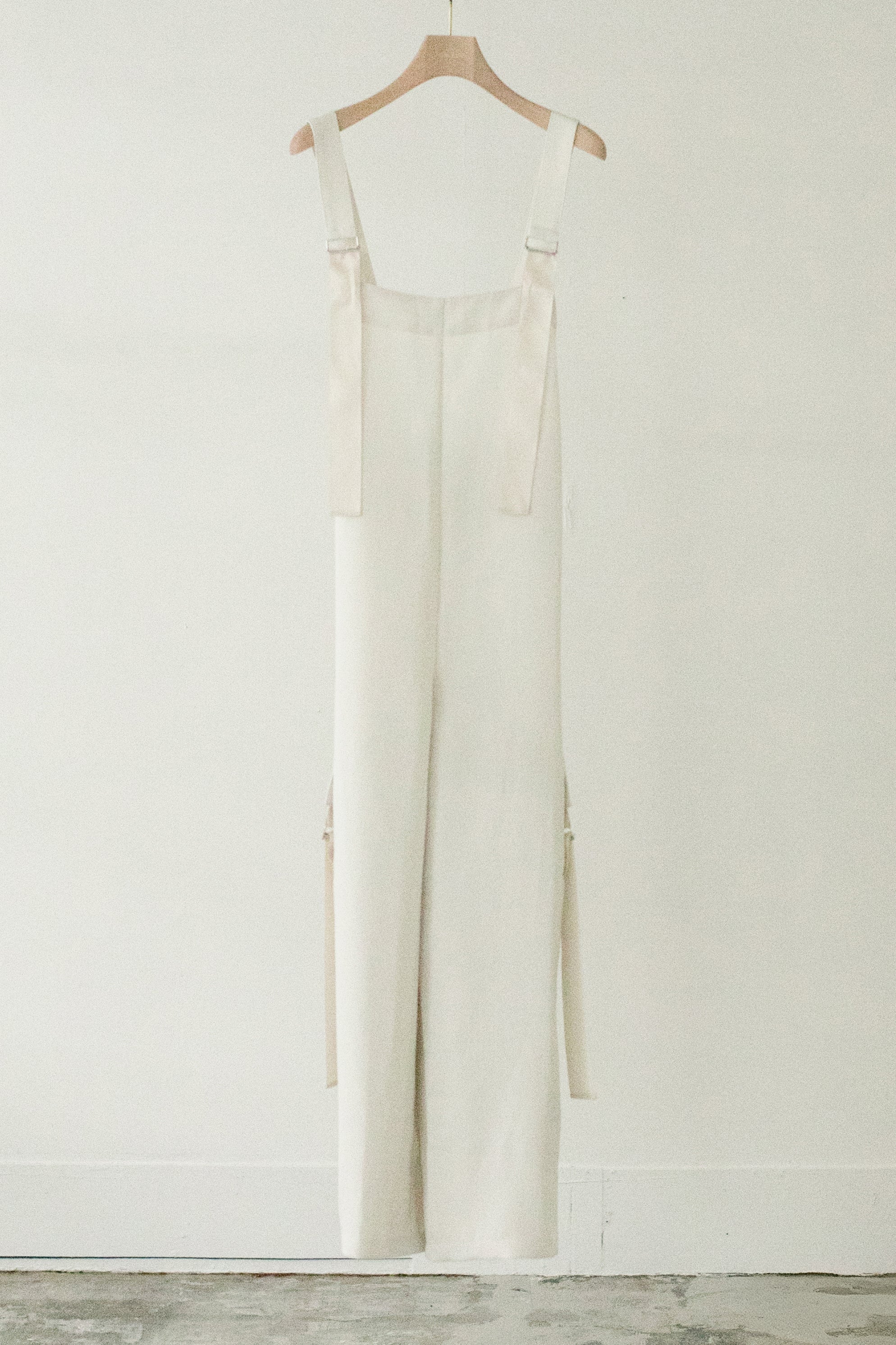 Satin Tape Drawstring Jumpsuit (ls32360P)