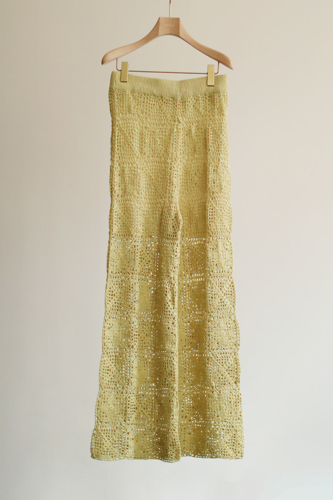Hand-Knitted Lace Patchwork Pants（ls22290P）